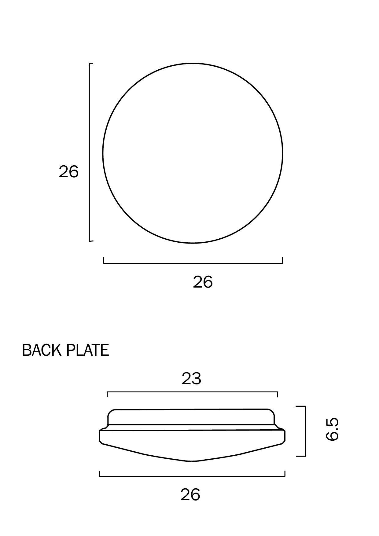 dimensions