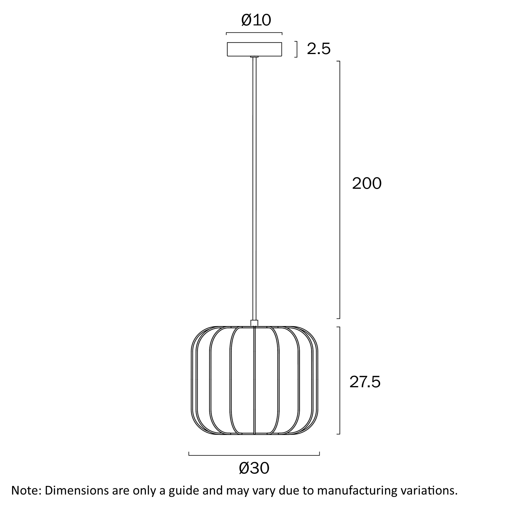 dimensions