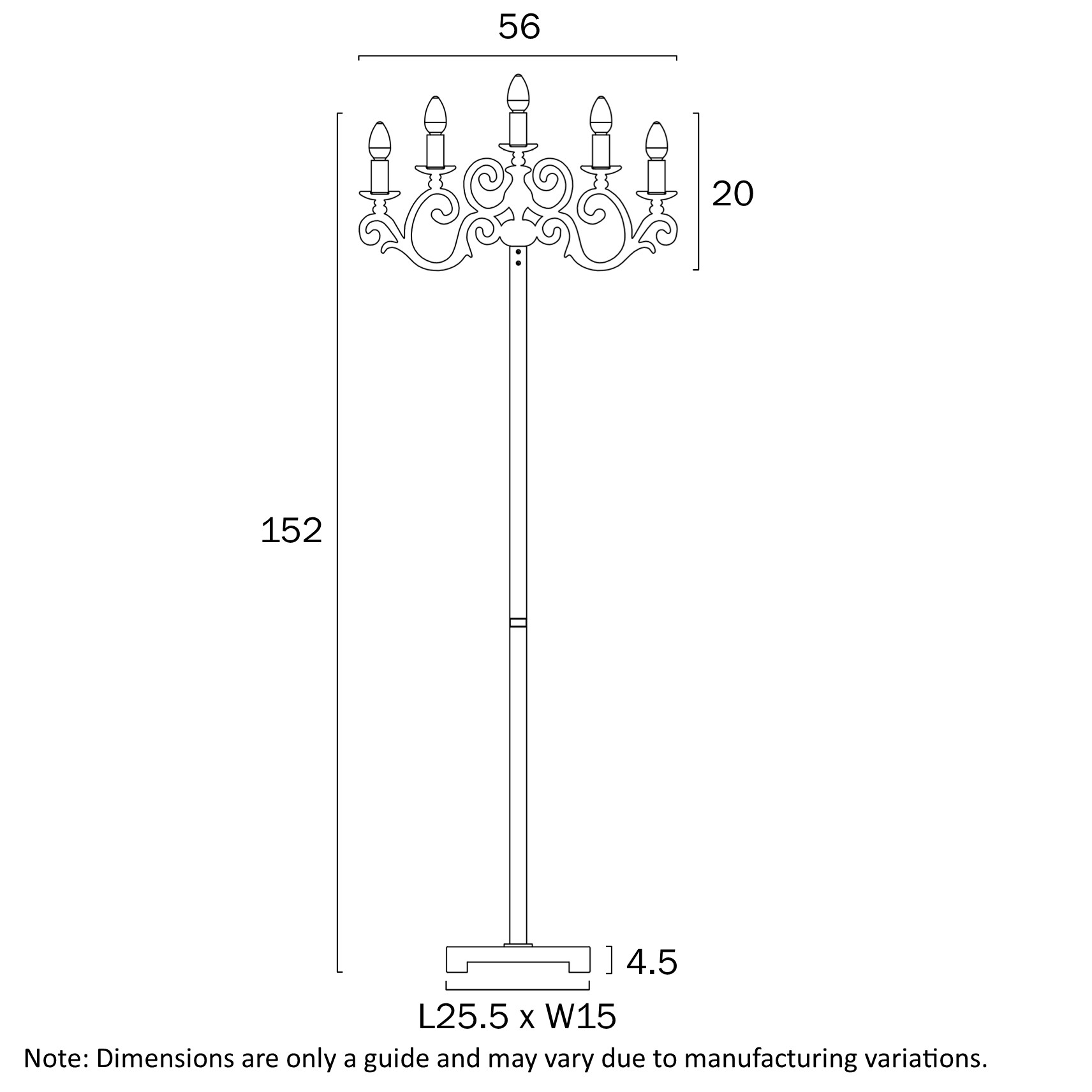 dimensions