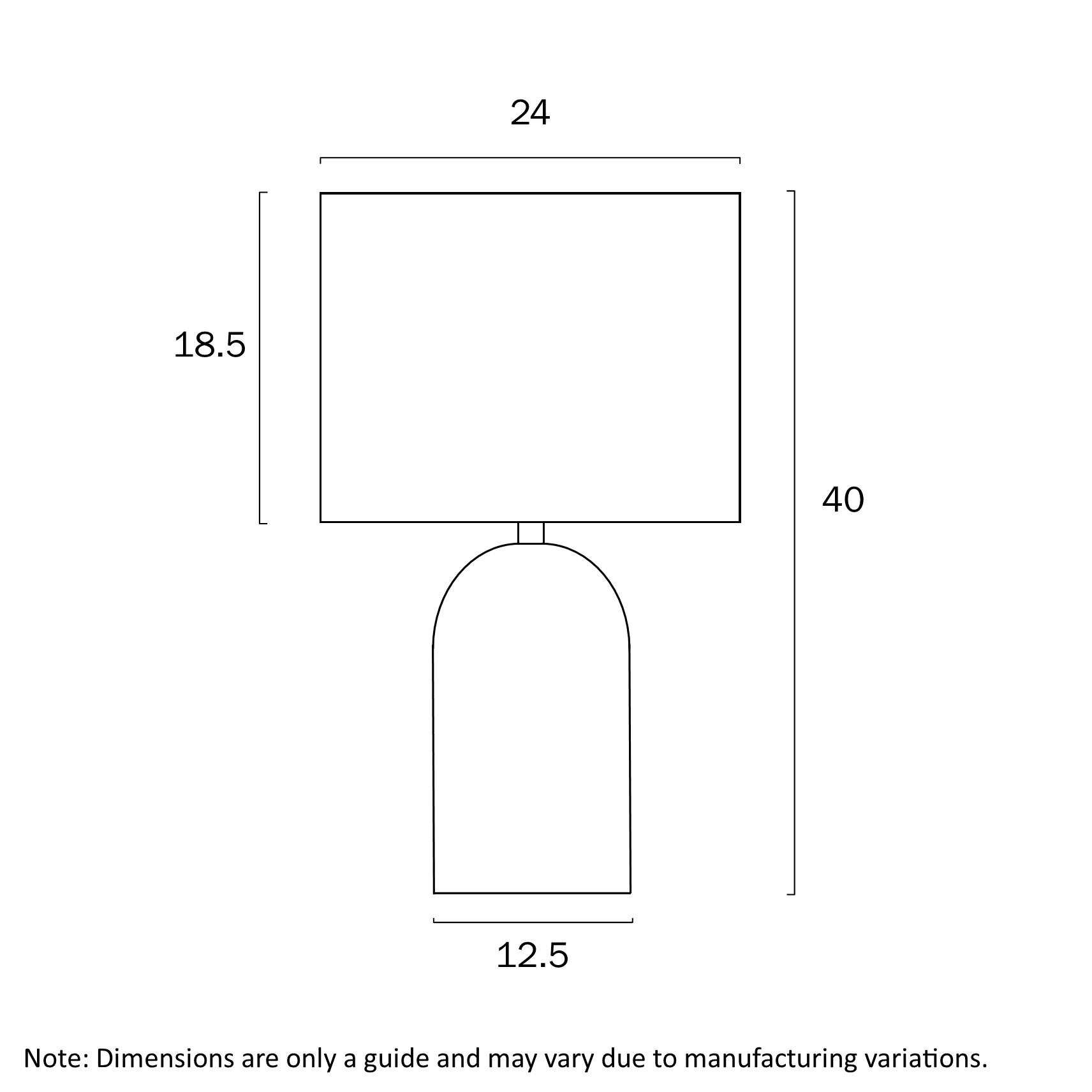 dimensions