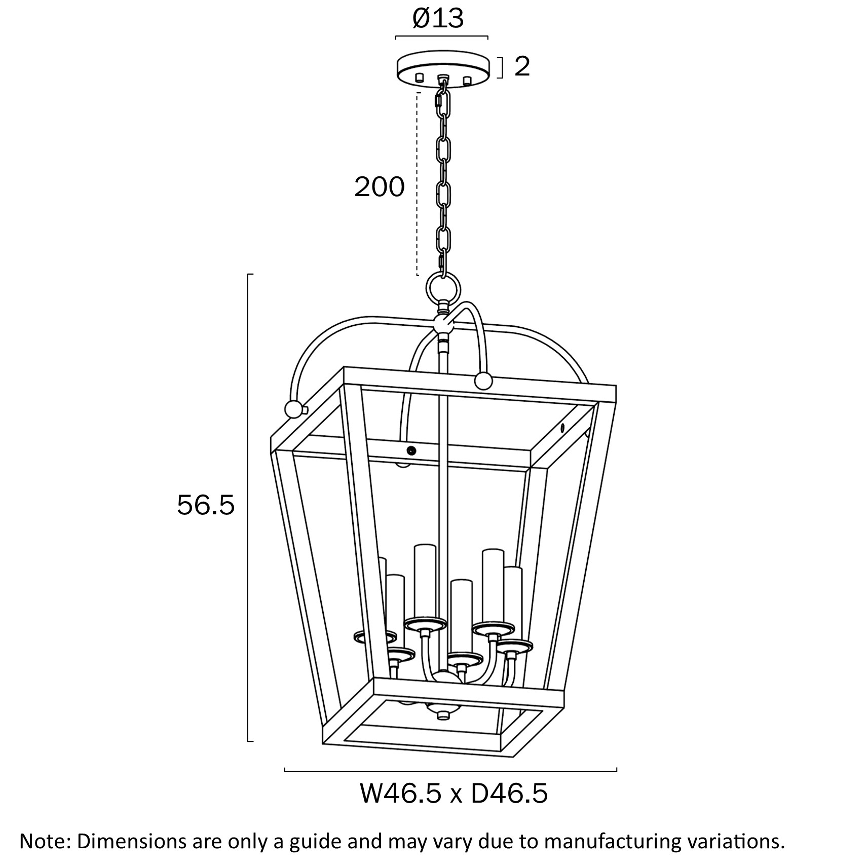 dimensions