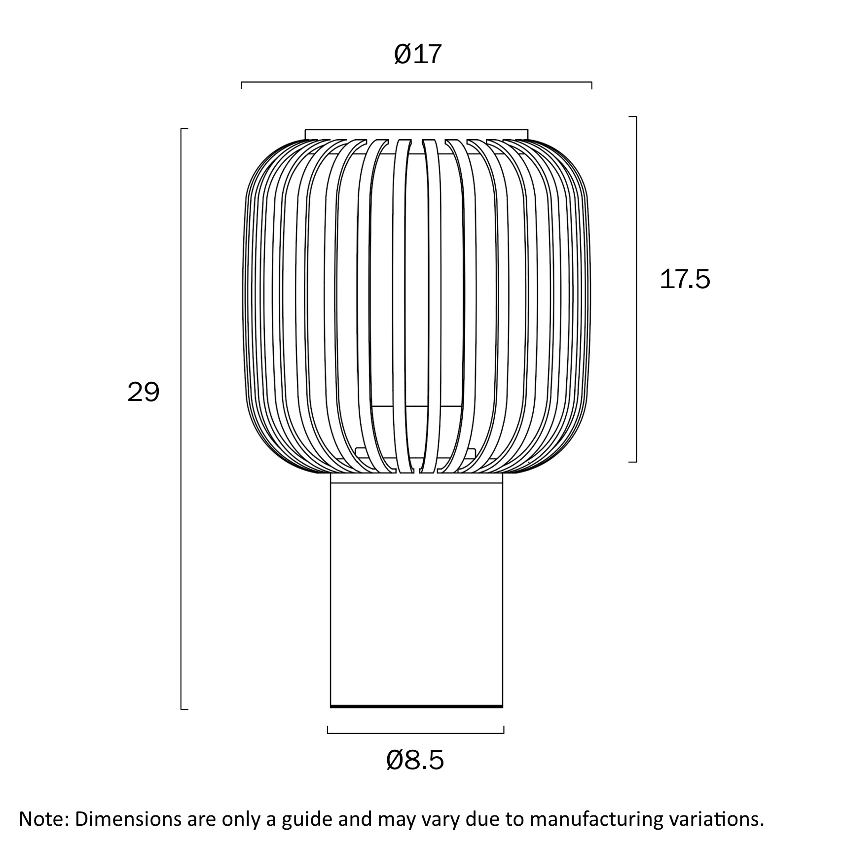 dimensions