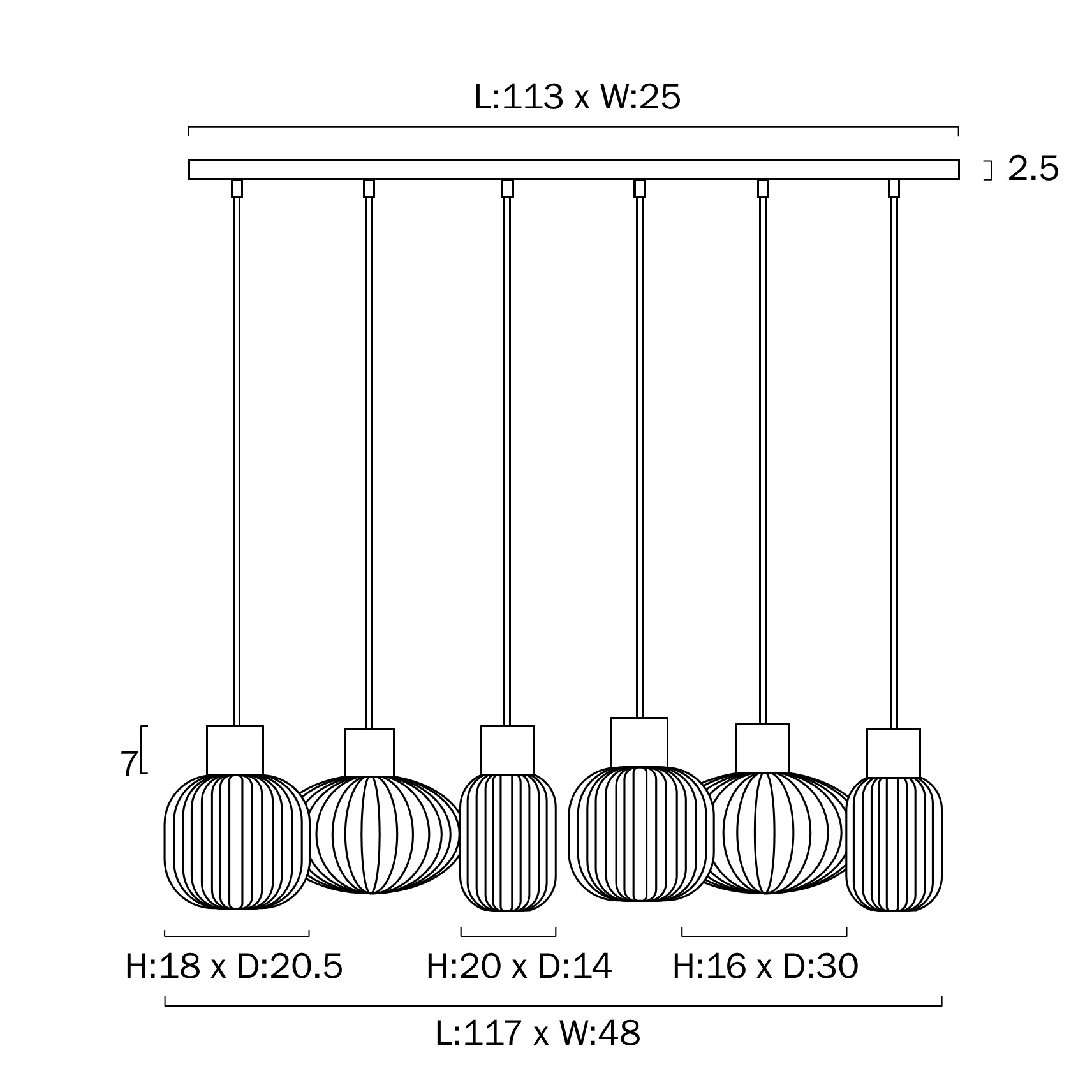 dimensions