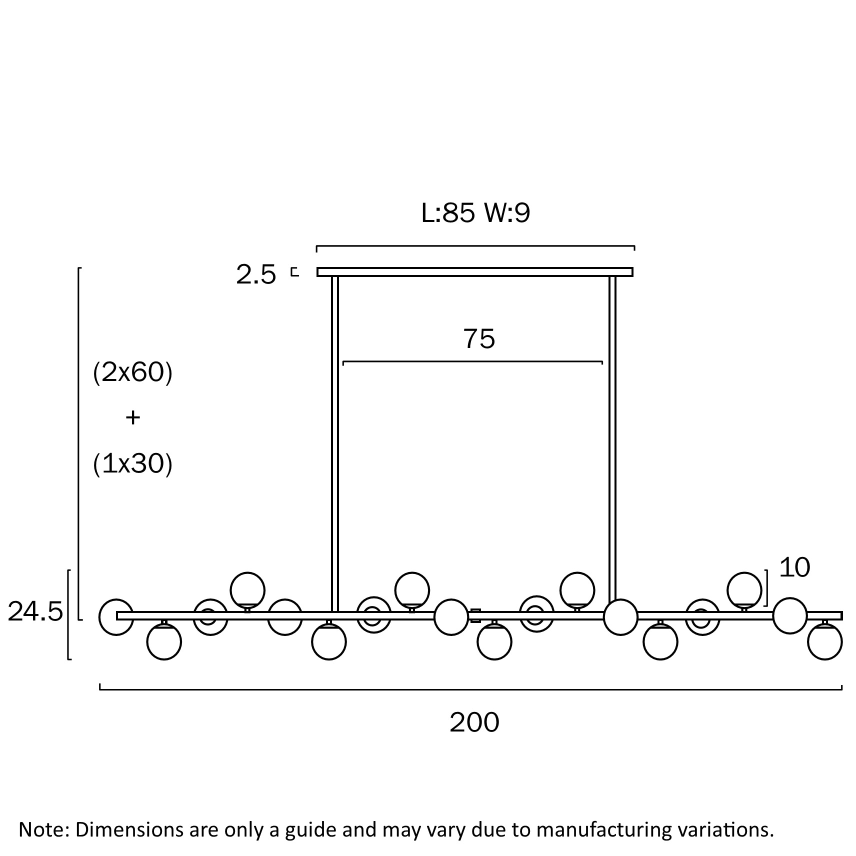 dimensions
