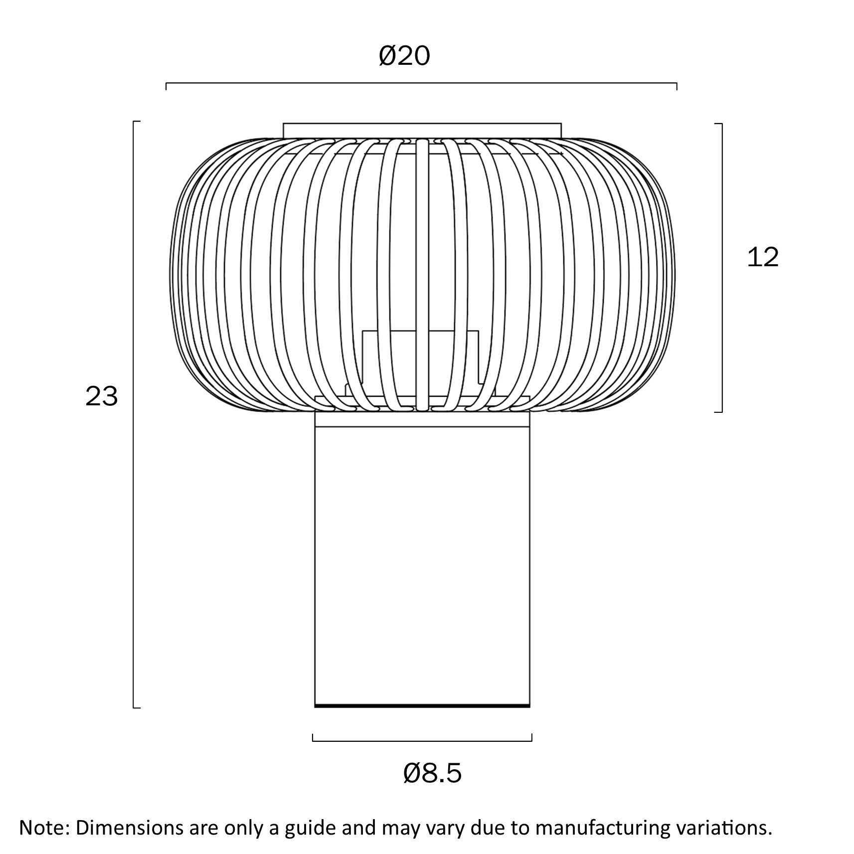 dimensions
