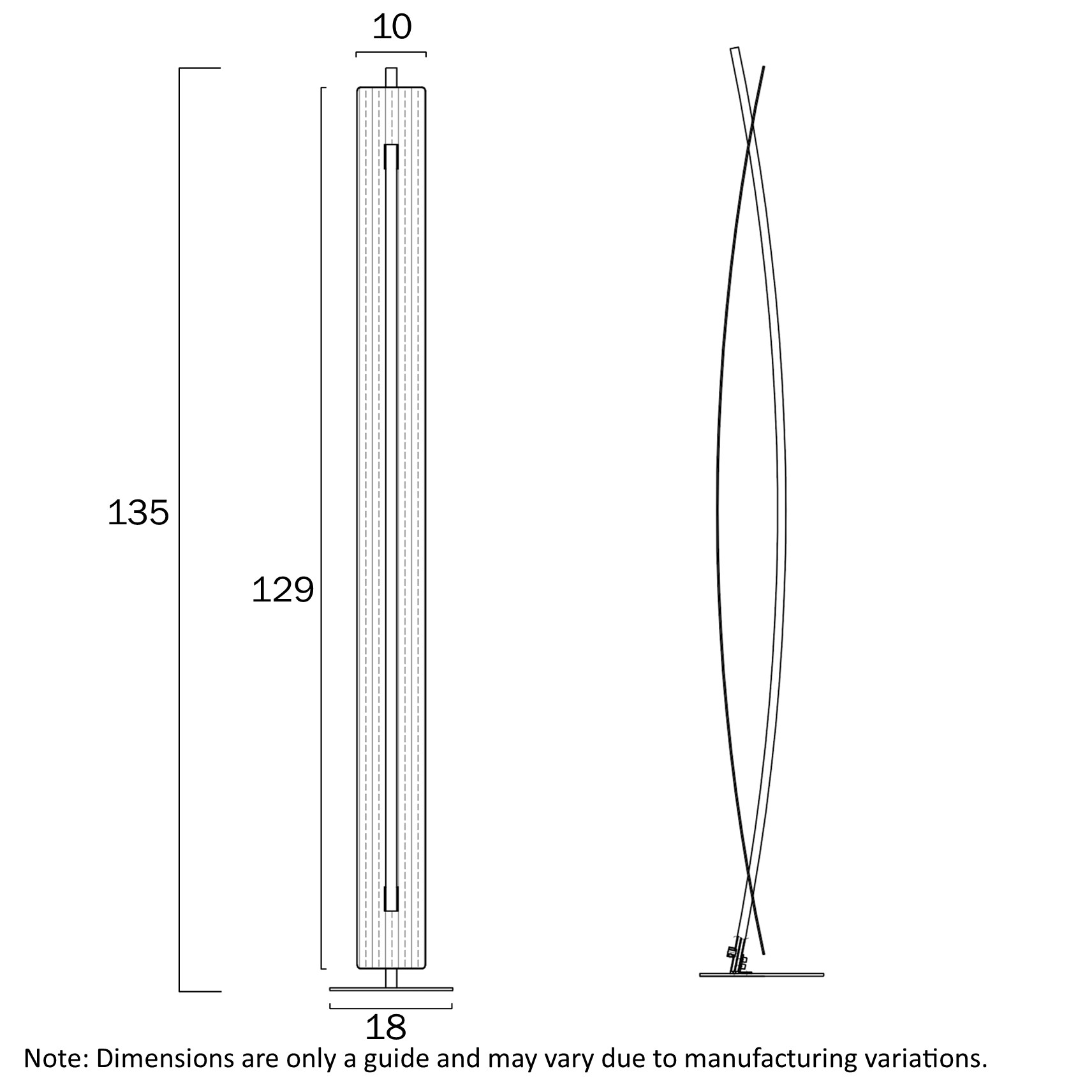 dimensions