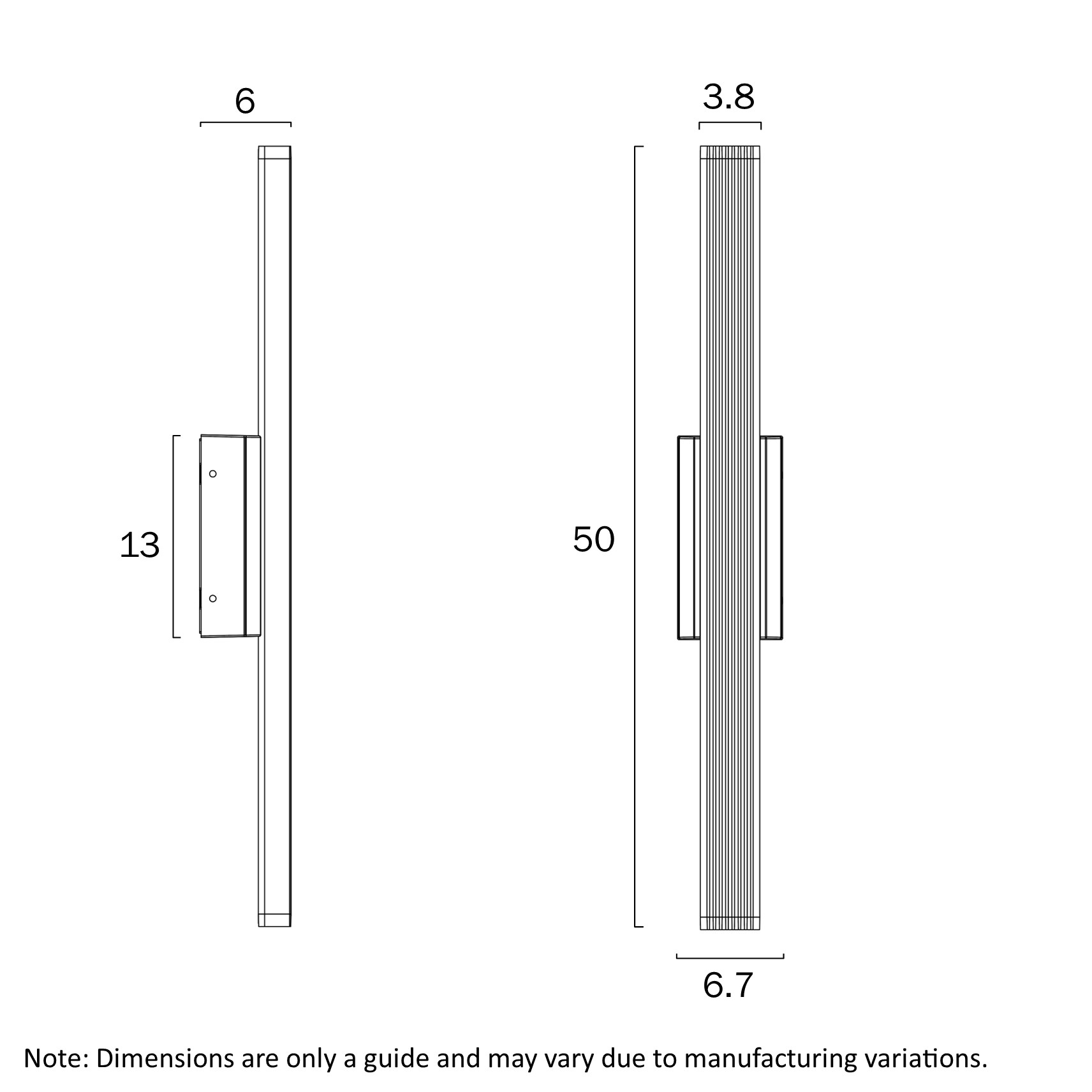 dimensions