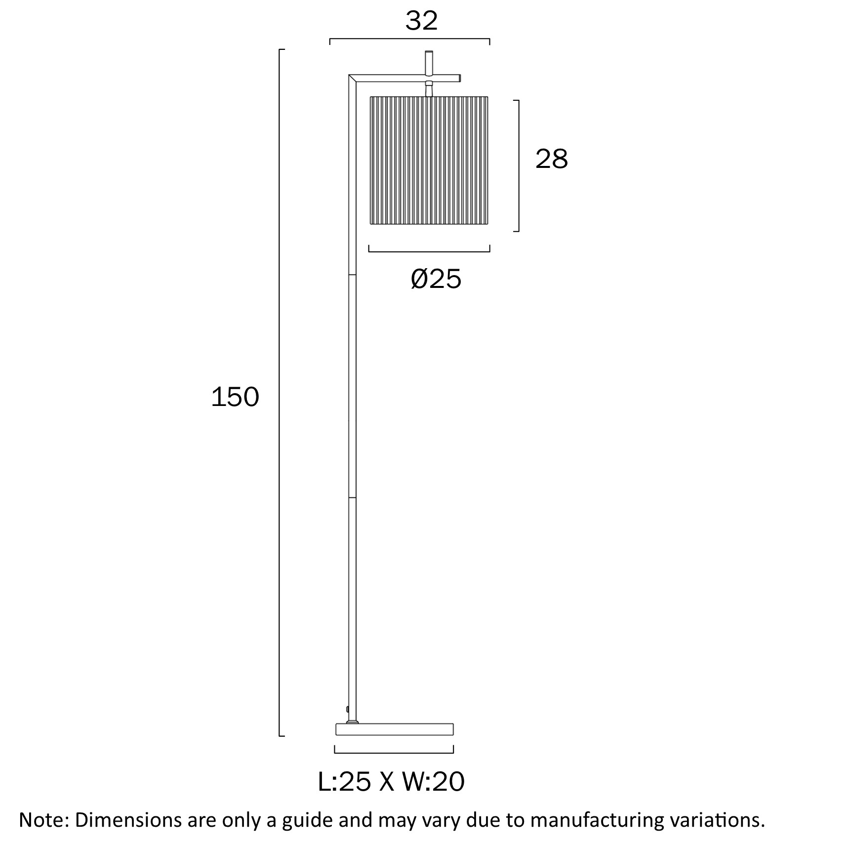 dimensions
