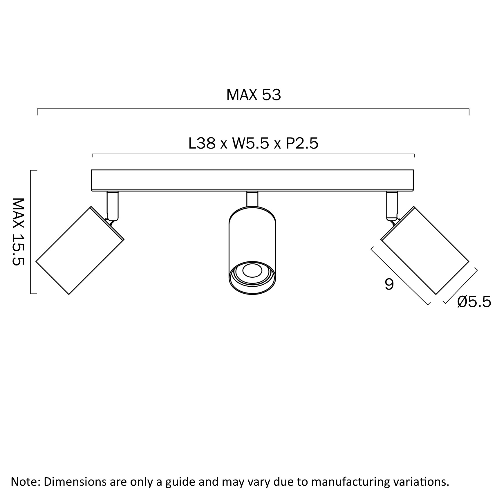 dimensions