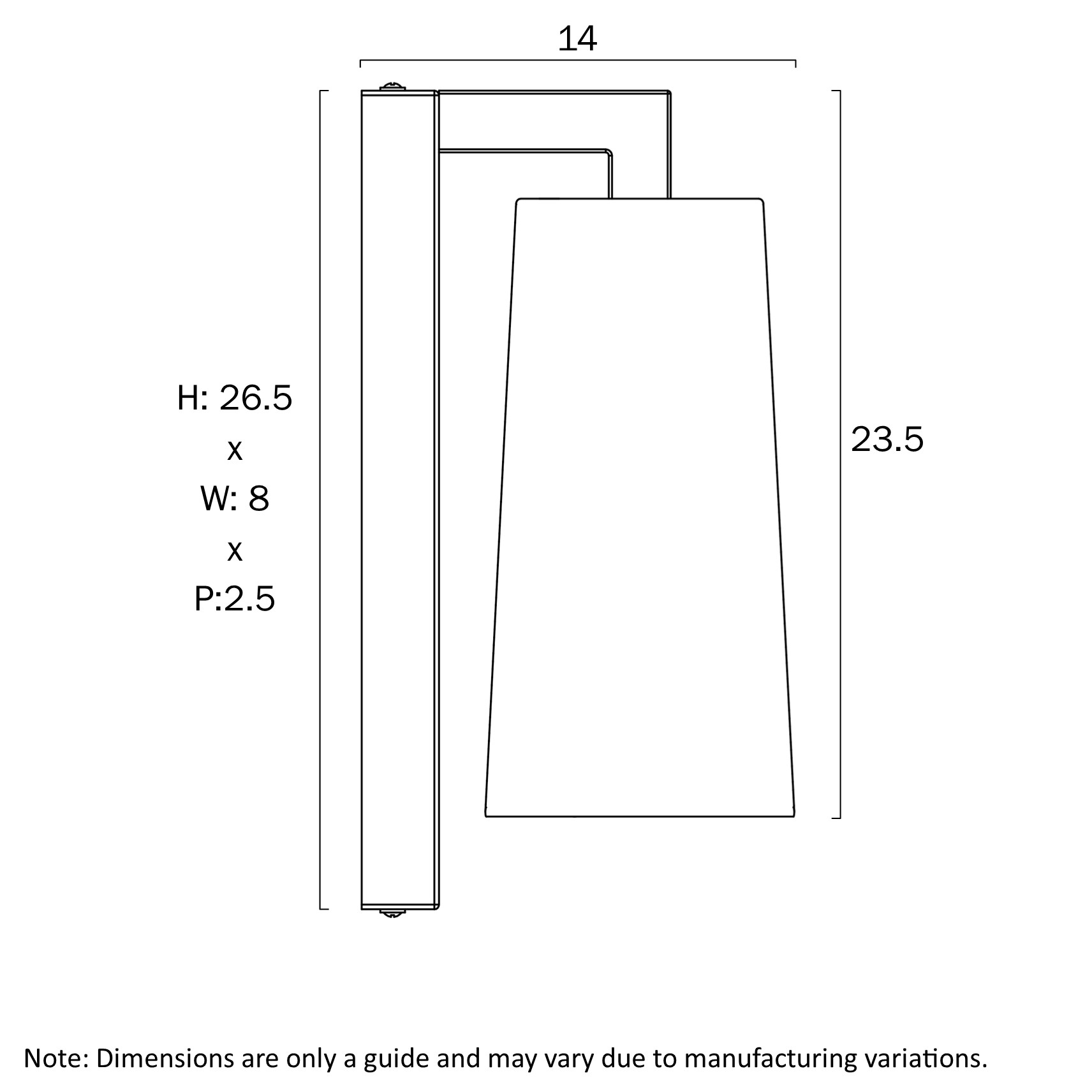 dimensions