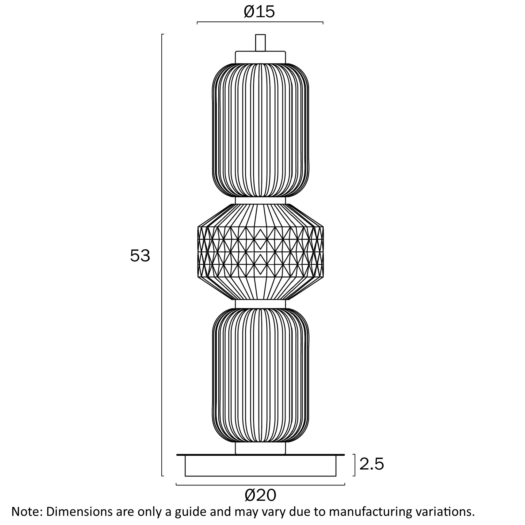 dimensions