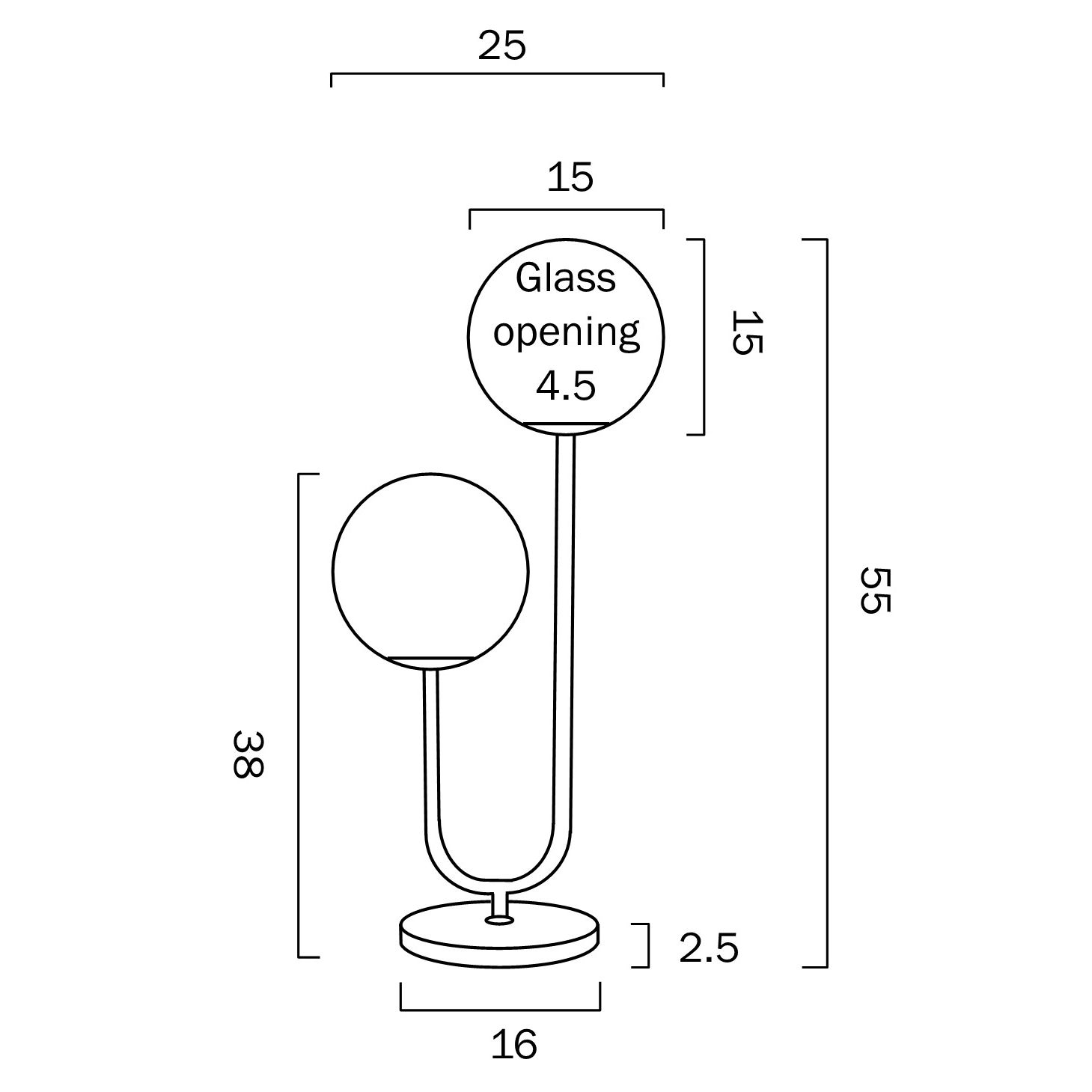 dimensions