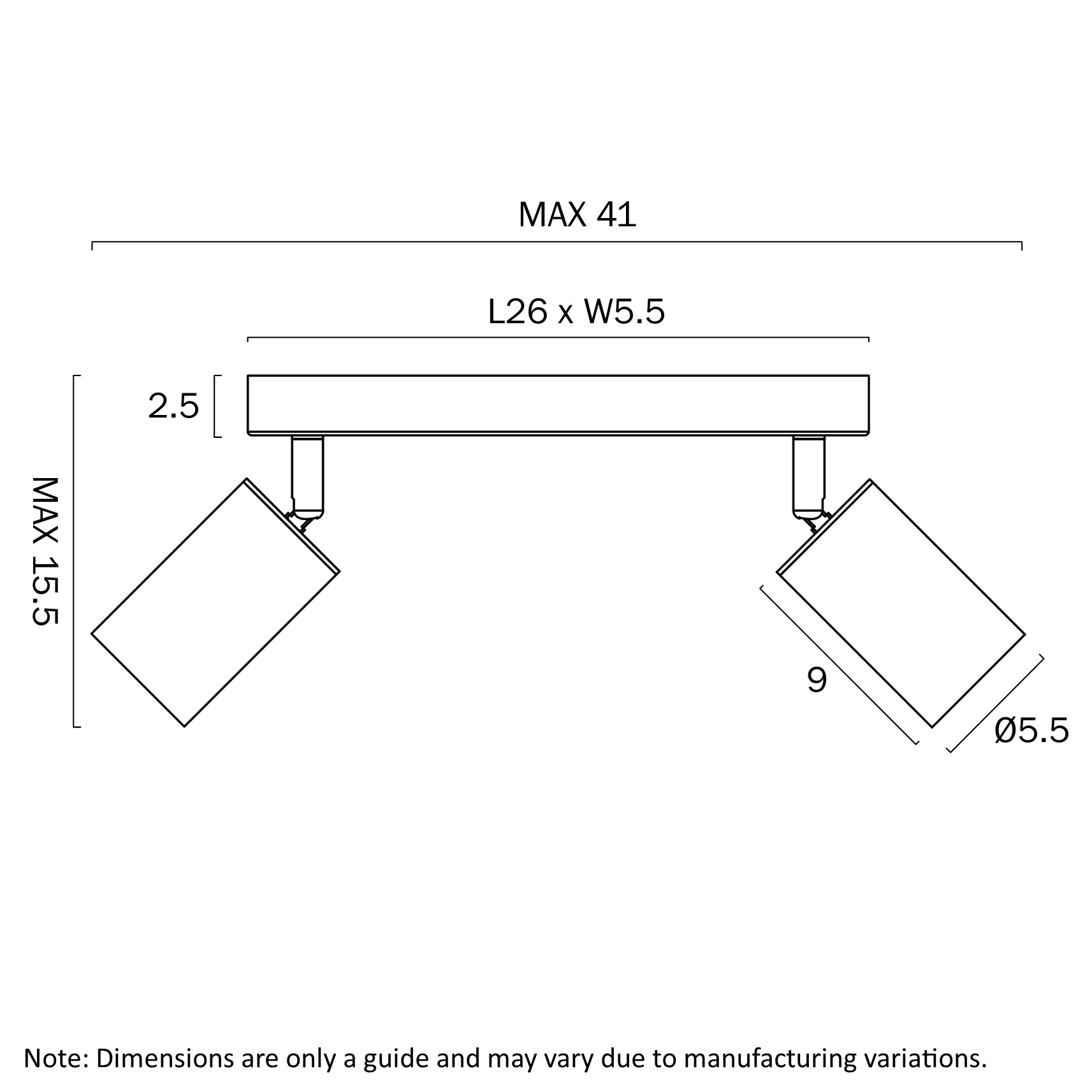 dimensions