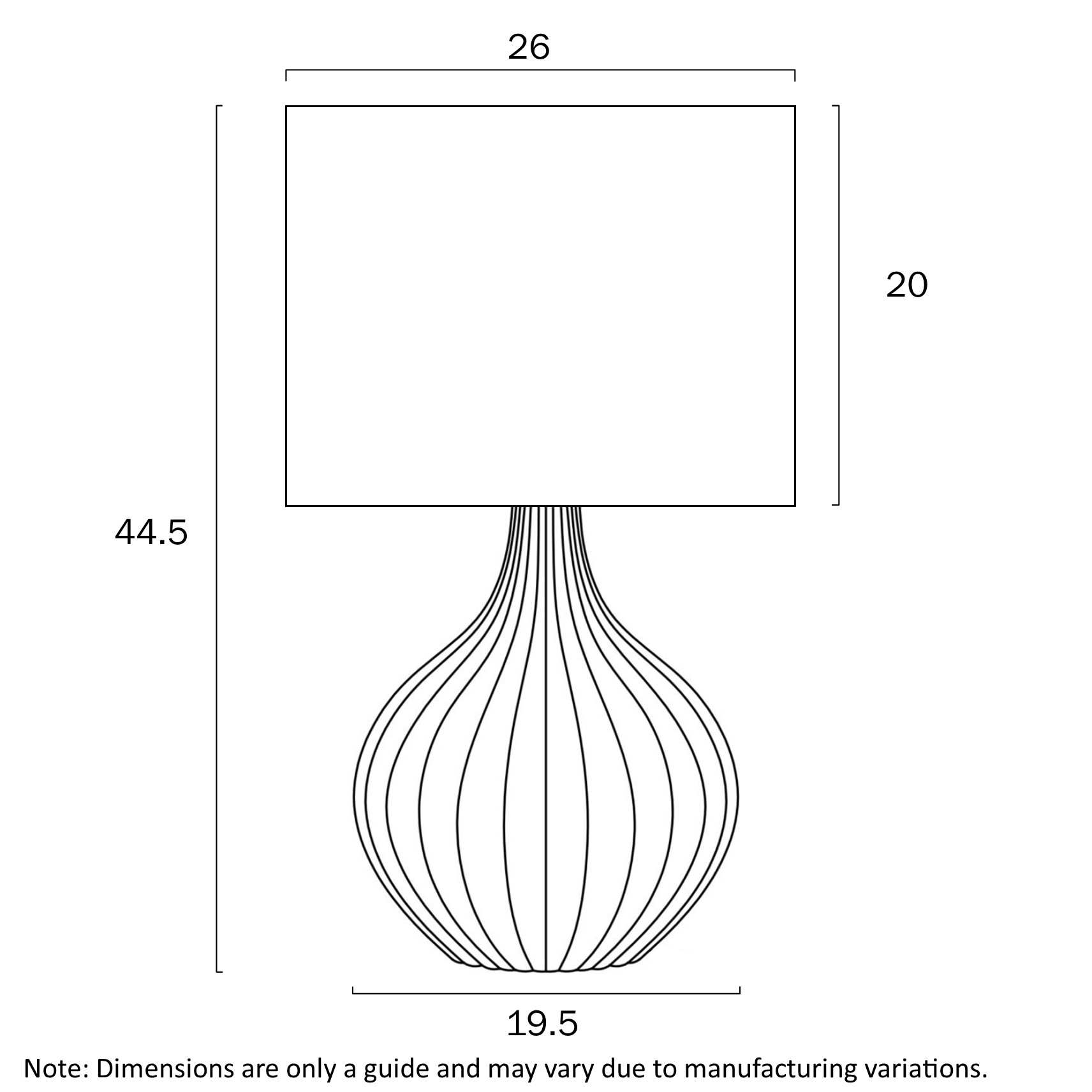 dimensions