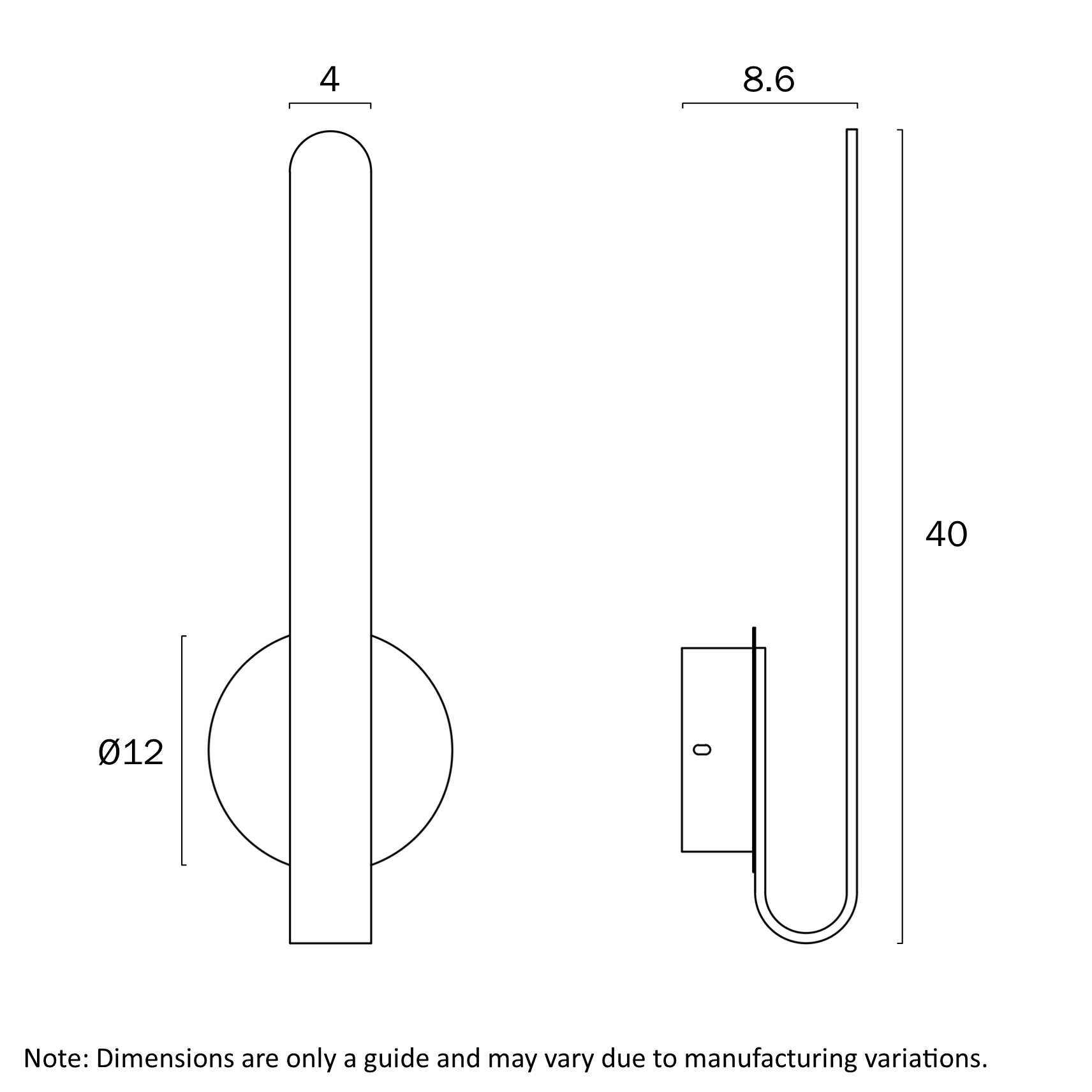 dimensions