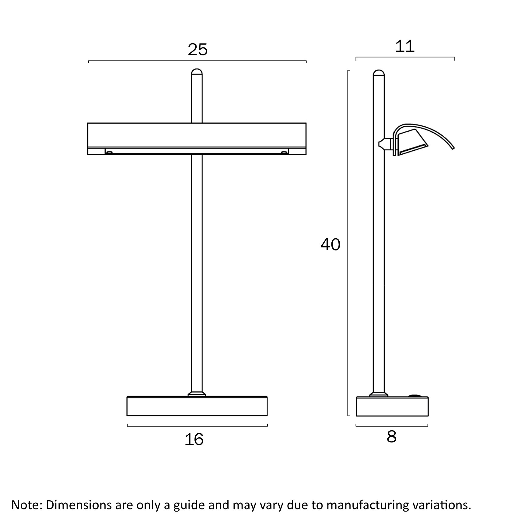 dimensions