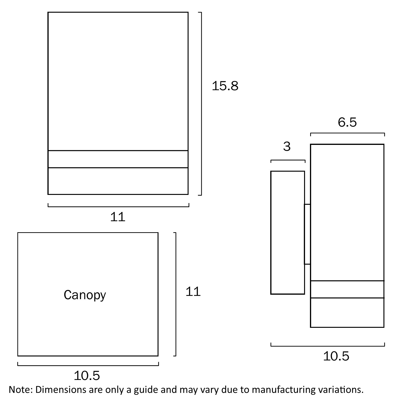 dimensions