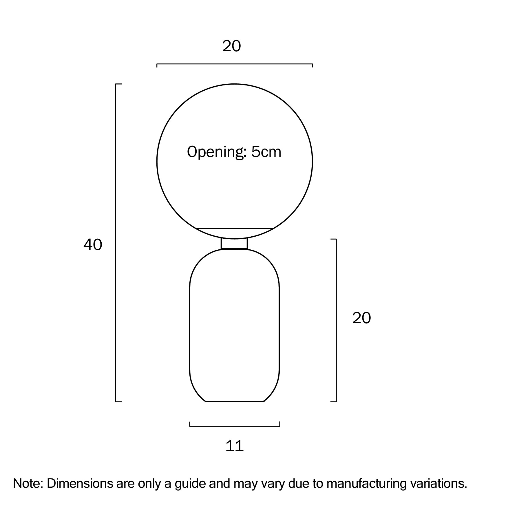 dimensions