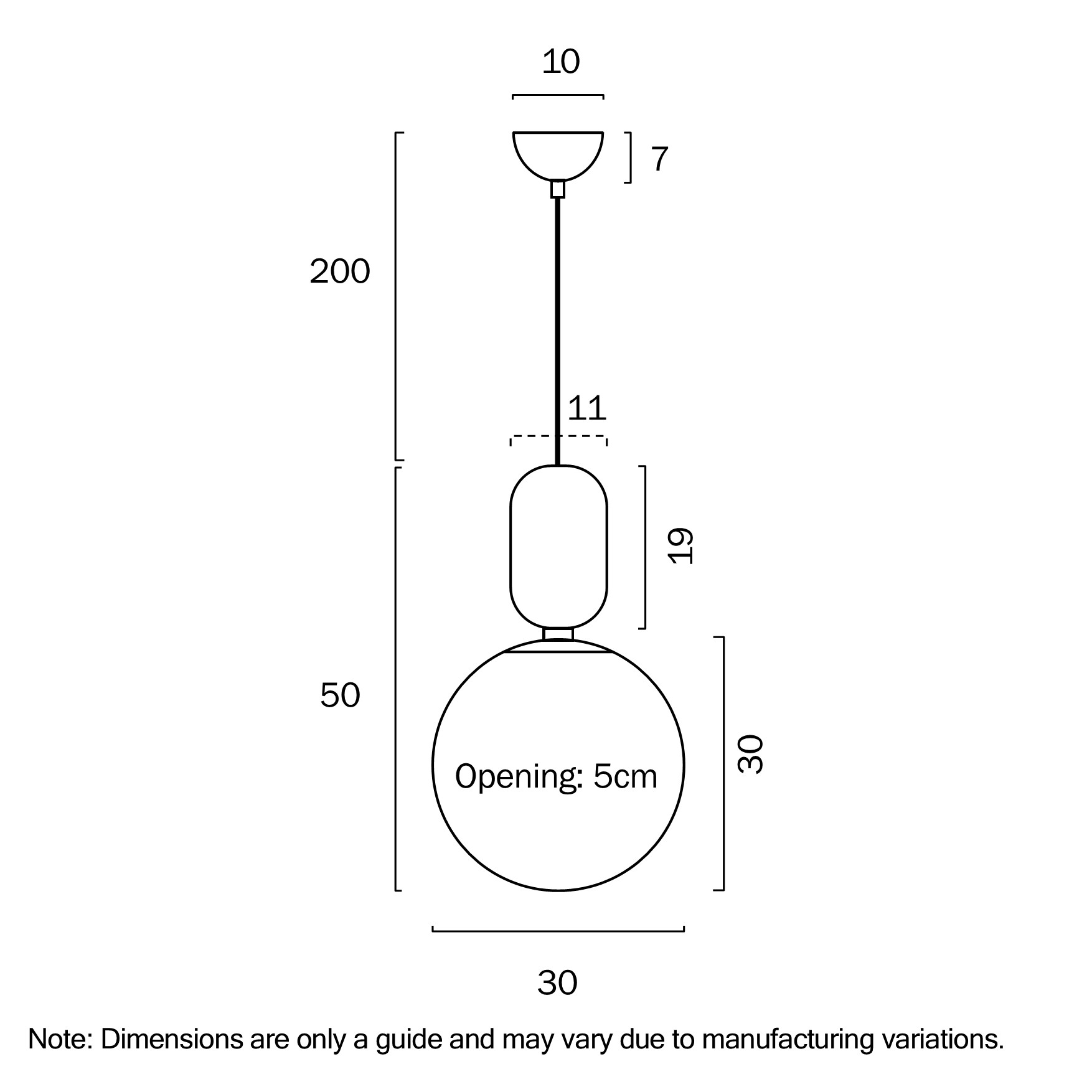 dimensions