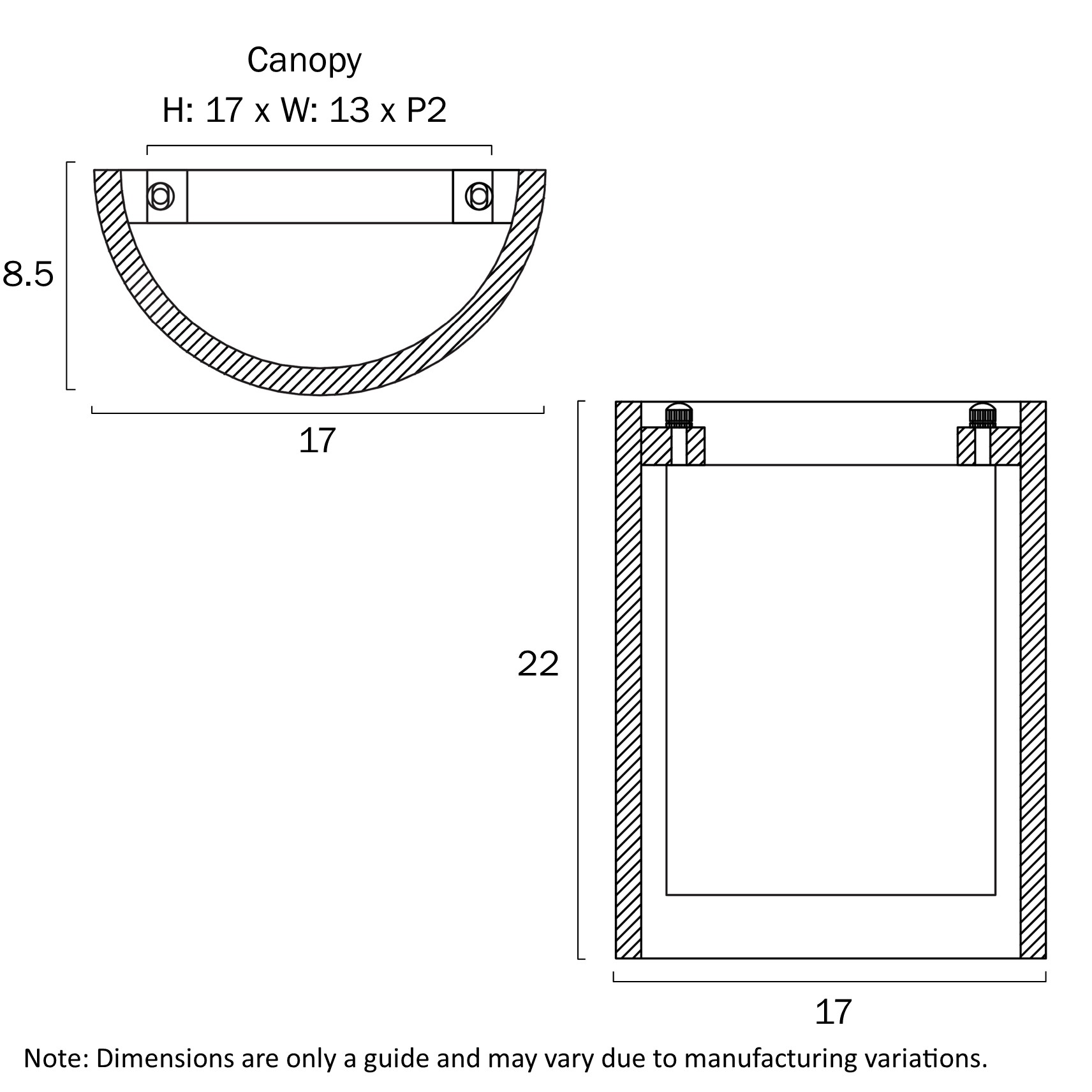 dimensions
