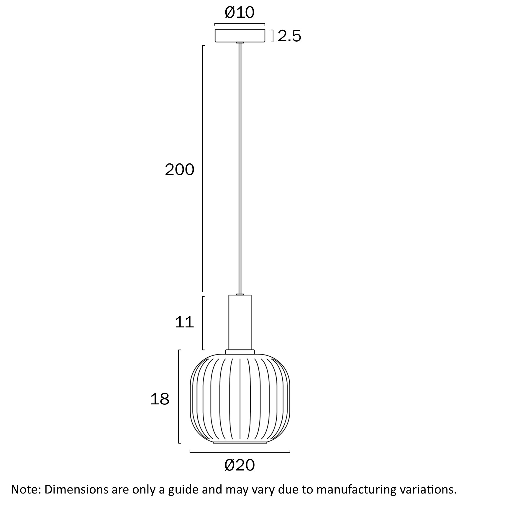 dimensions