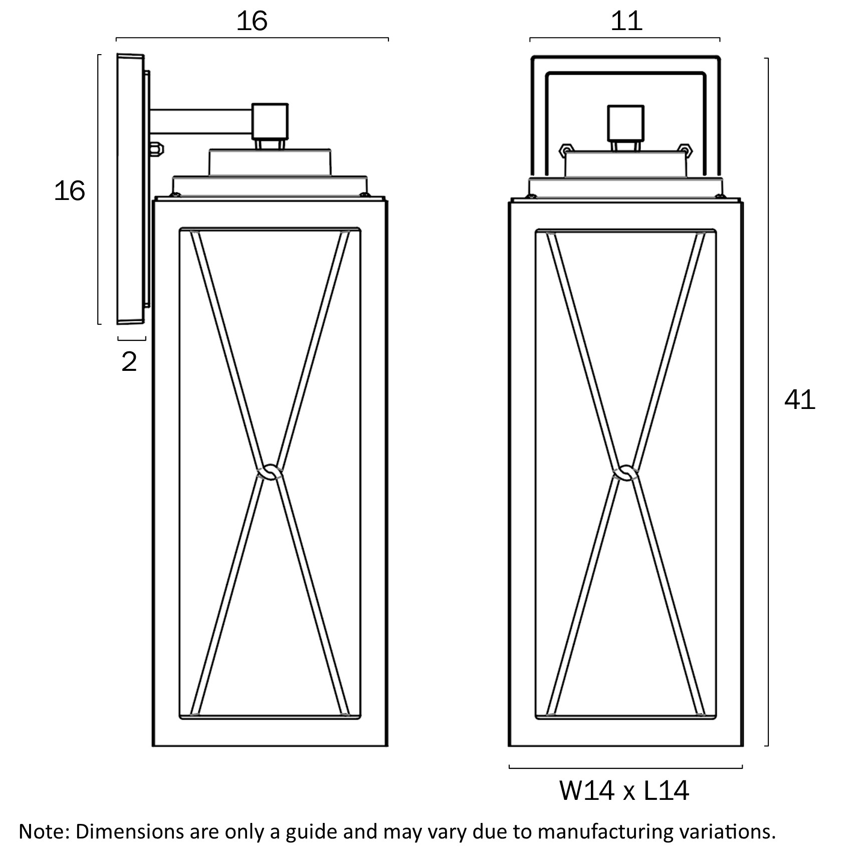 dimensions