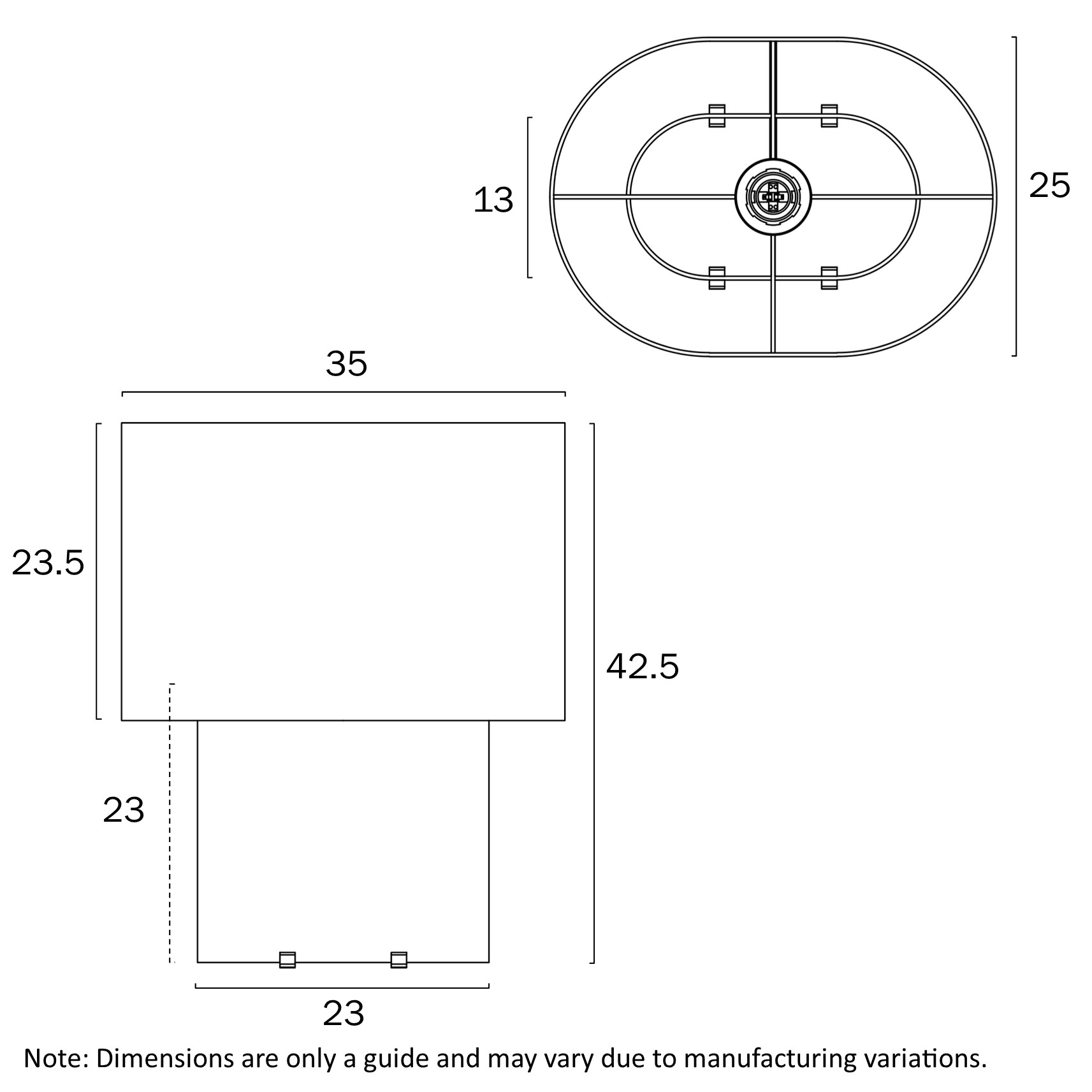 dimensions