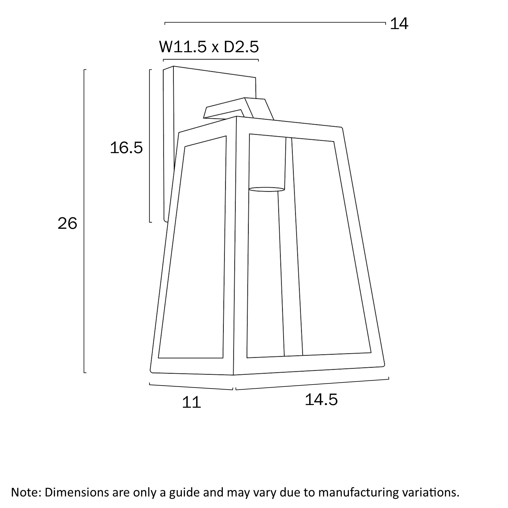 dimensions