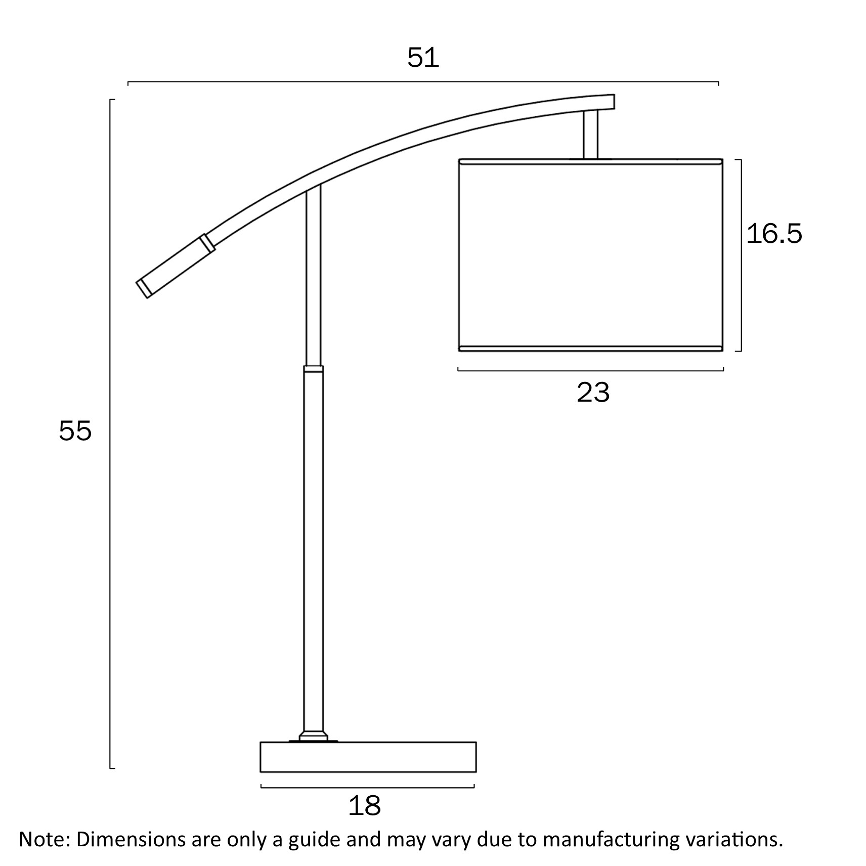 dimensions