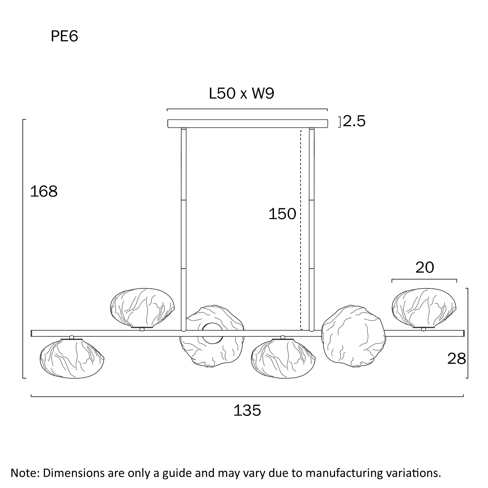 dimensions