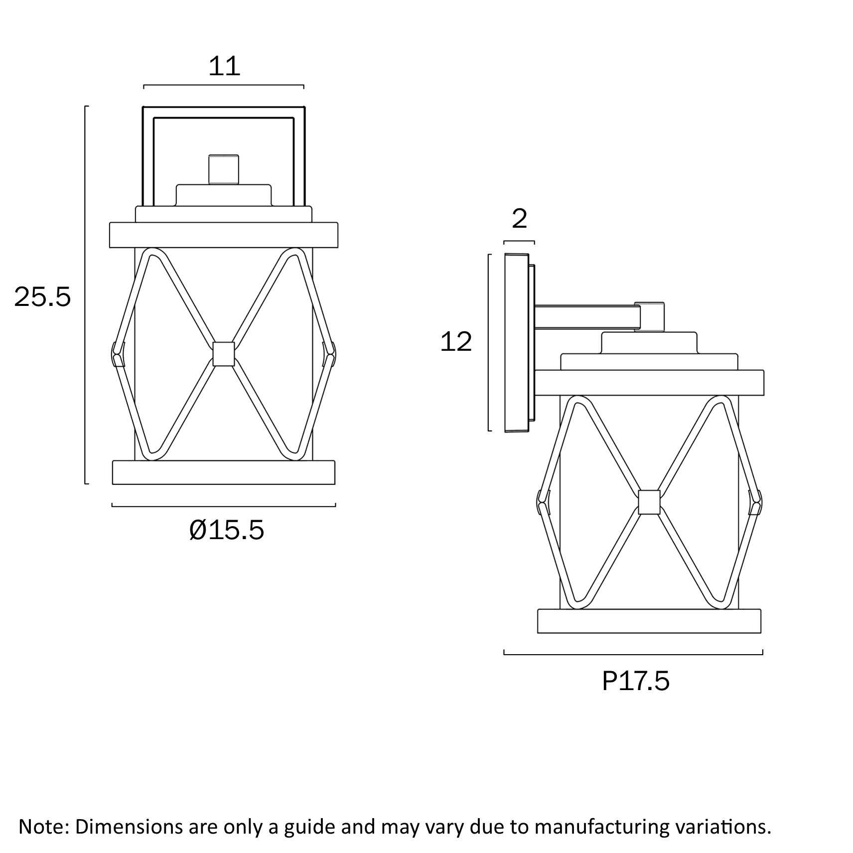 dimensions