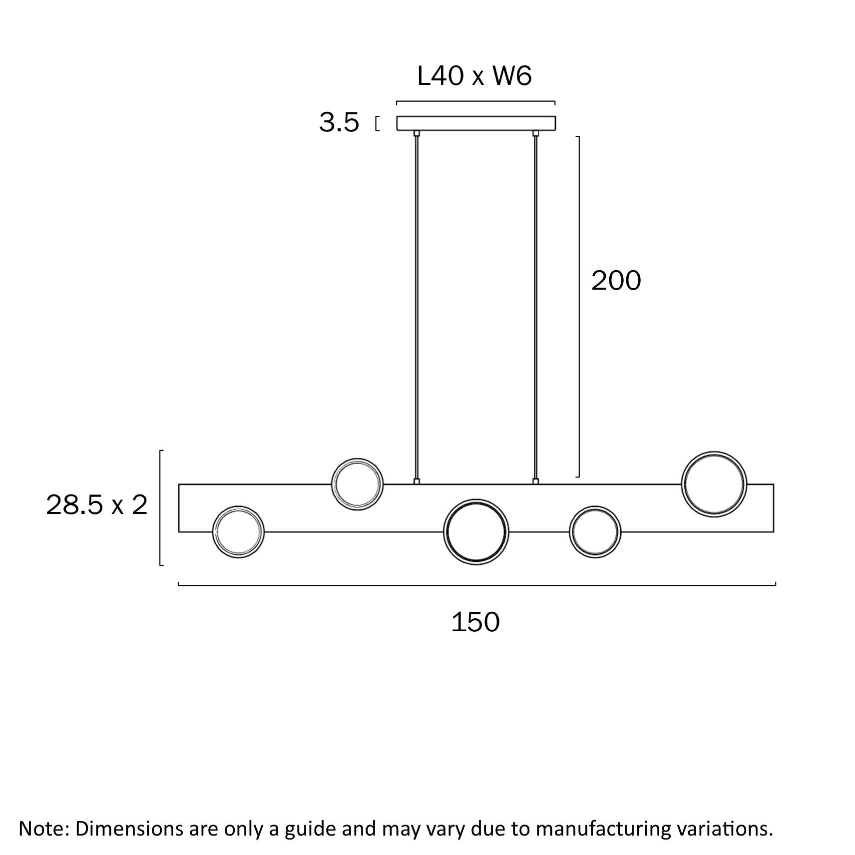 dimensions