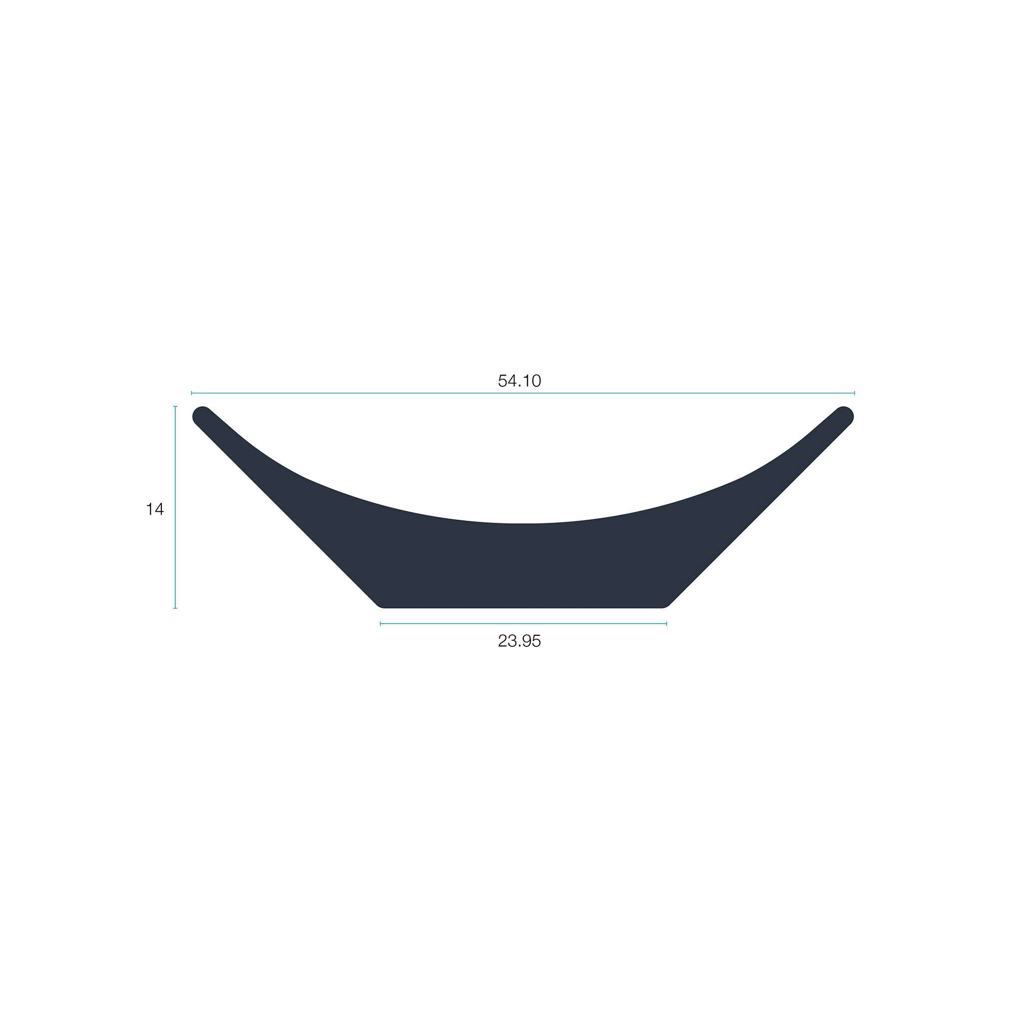 Cove Fillet Black - 6.40mm