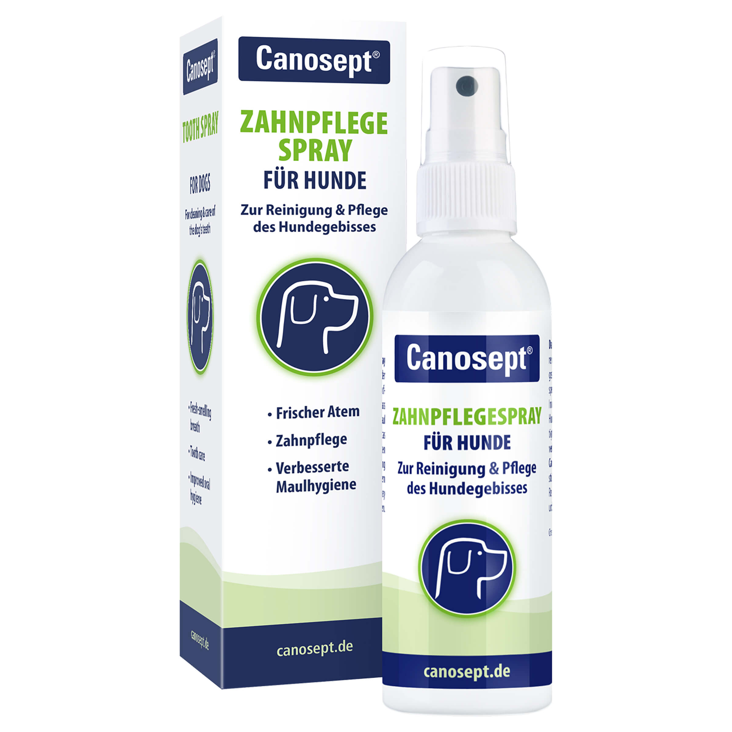 Canosept Zahnpflege Hund - Zahnpflegespray für das Hundegebiss 100 ml