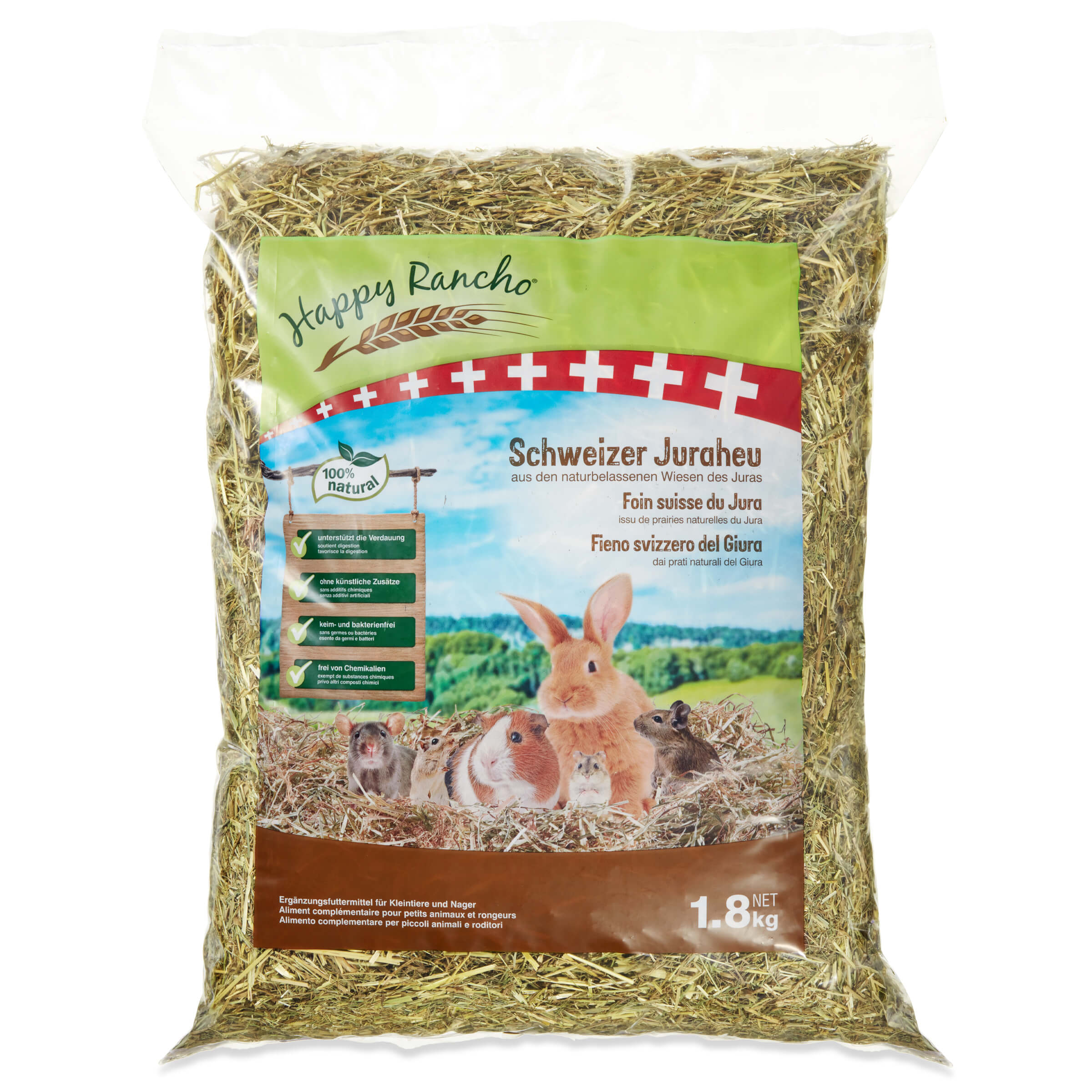 Happy Rancho Schweizer Juraheu 1.8 kg