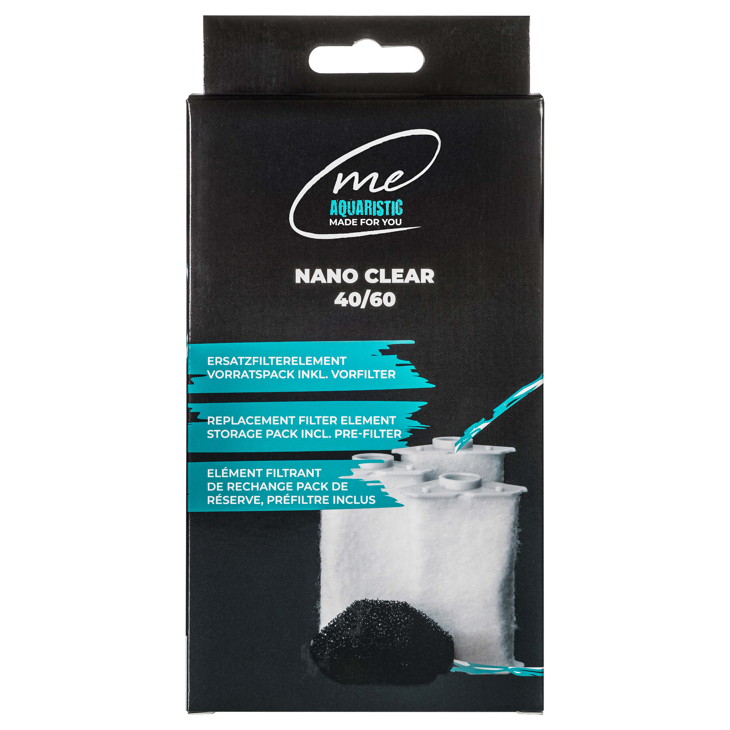 ME Aquaristic Nano Clear Ersatz-Filterelement 18 cm