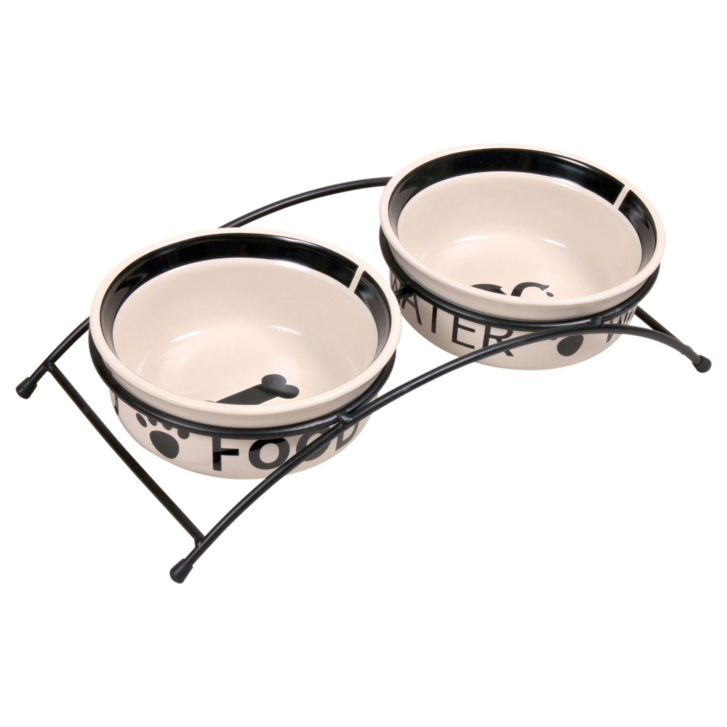 Trixie Napf-Set Eat on Feet 2x0.6l
