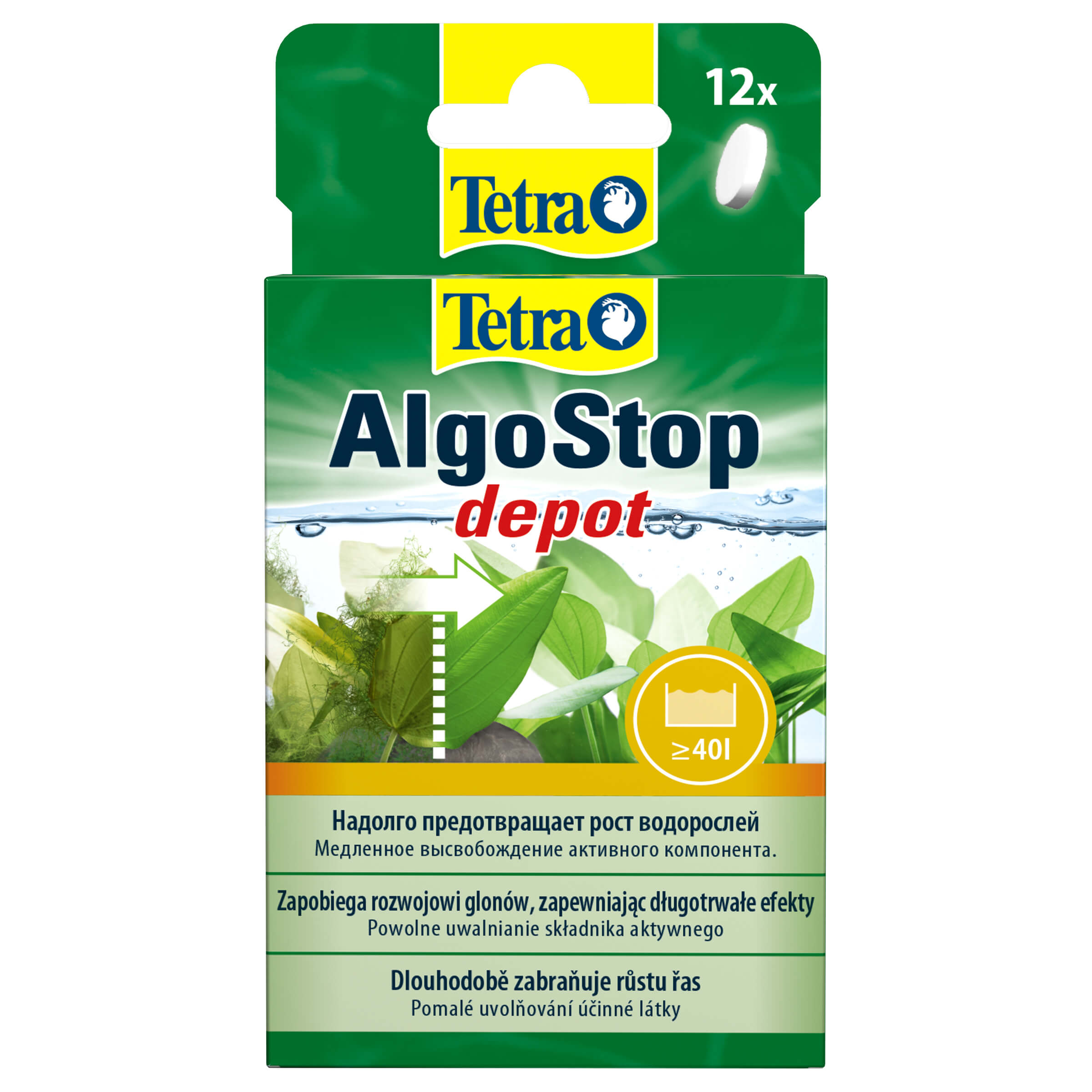 Tetra AlgoStop Depot 12 Tabletten