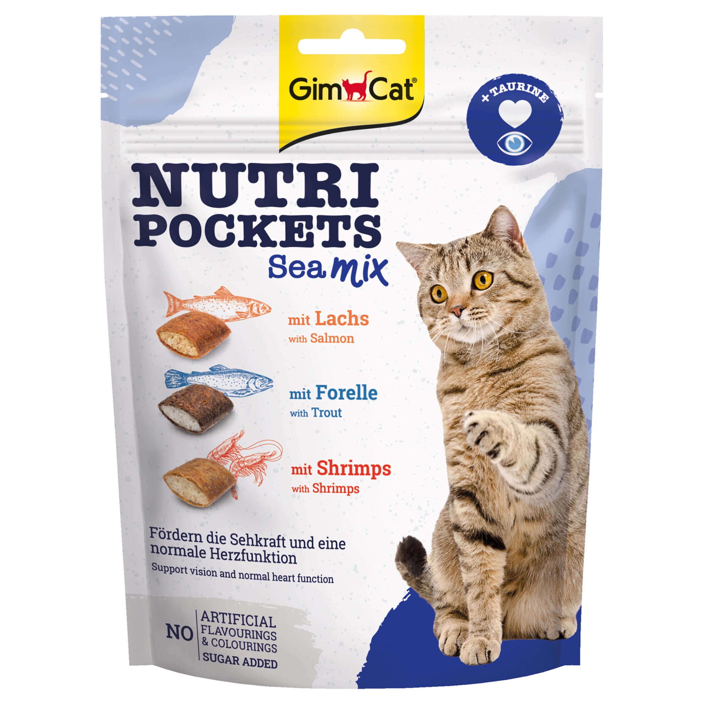 GimCat Nutri Pockets Sea Mix 150 g