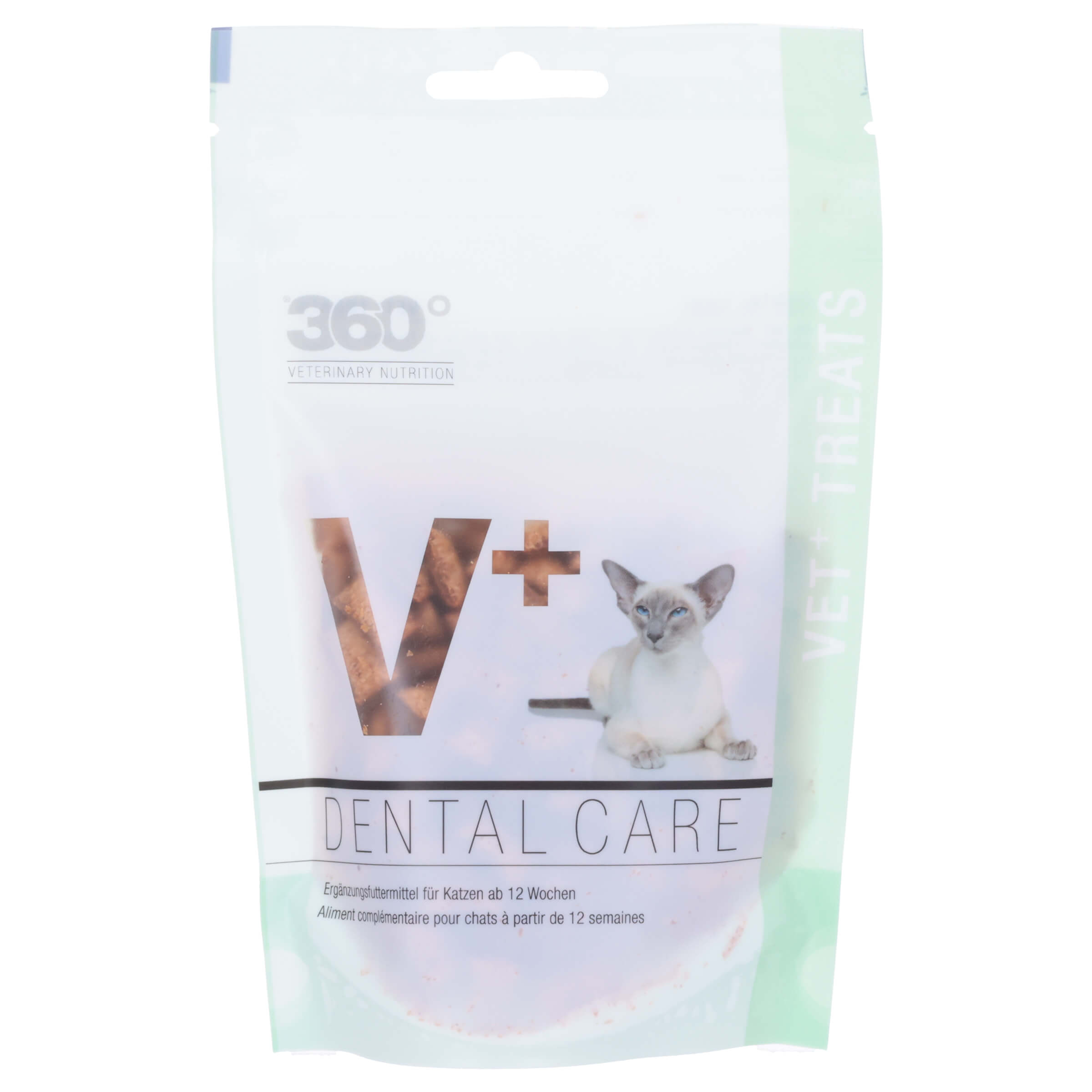 360° Veterinary Nutrition Cat Vet+ Treats Dental Care 65 g