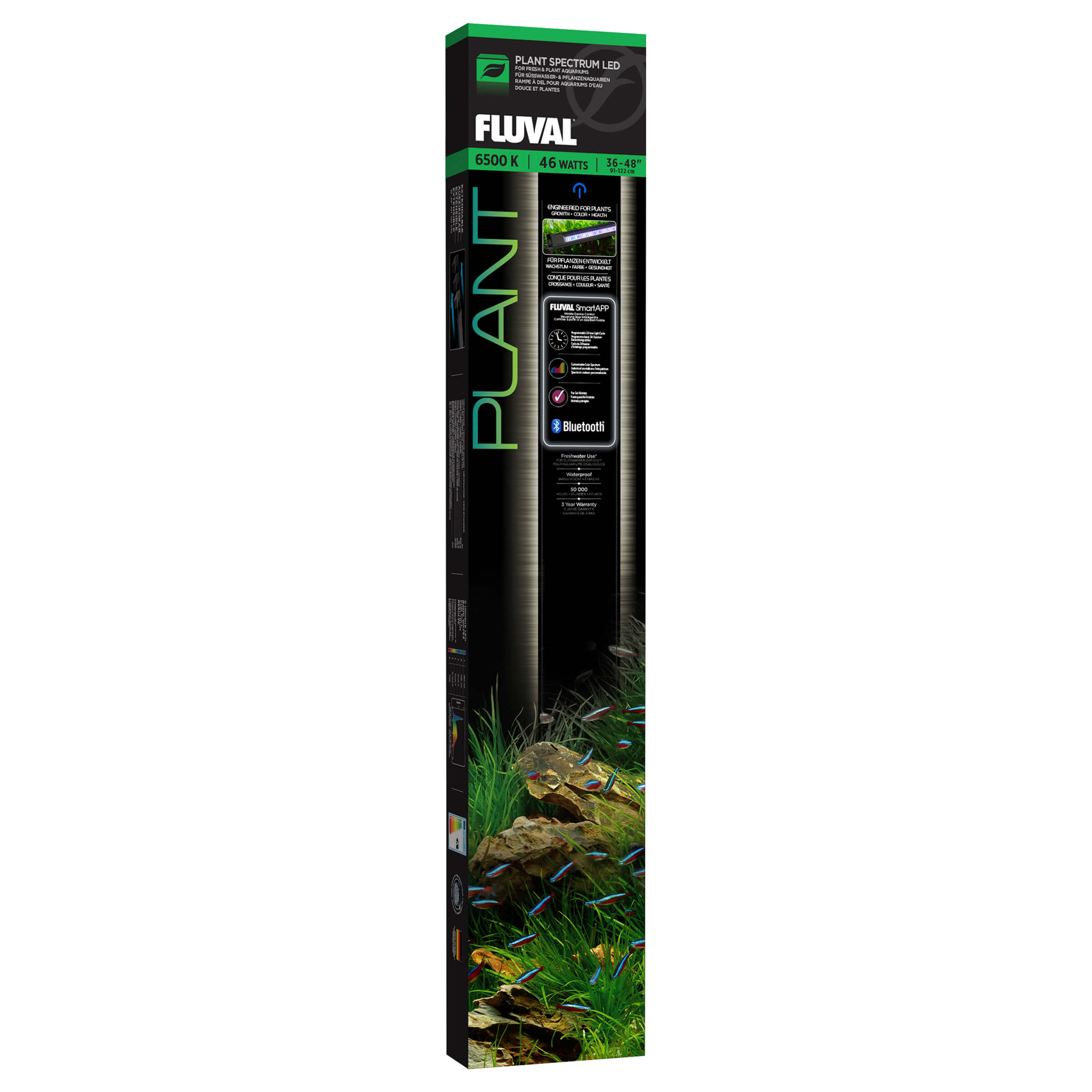 Fluval Plant 3.0 LED Beleuchtungssystem für Pflanzenaquarien 91 - 122 cm