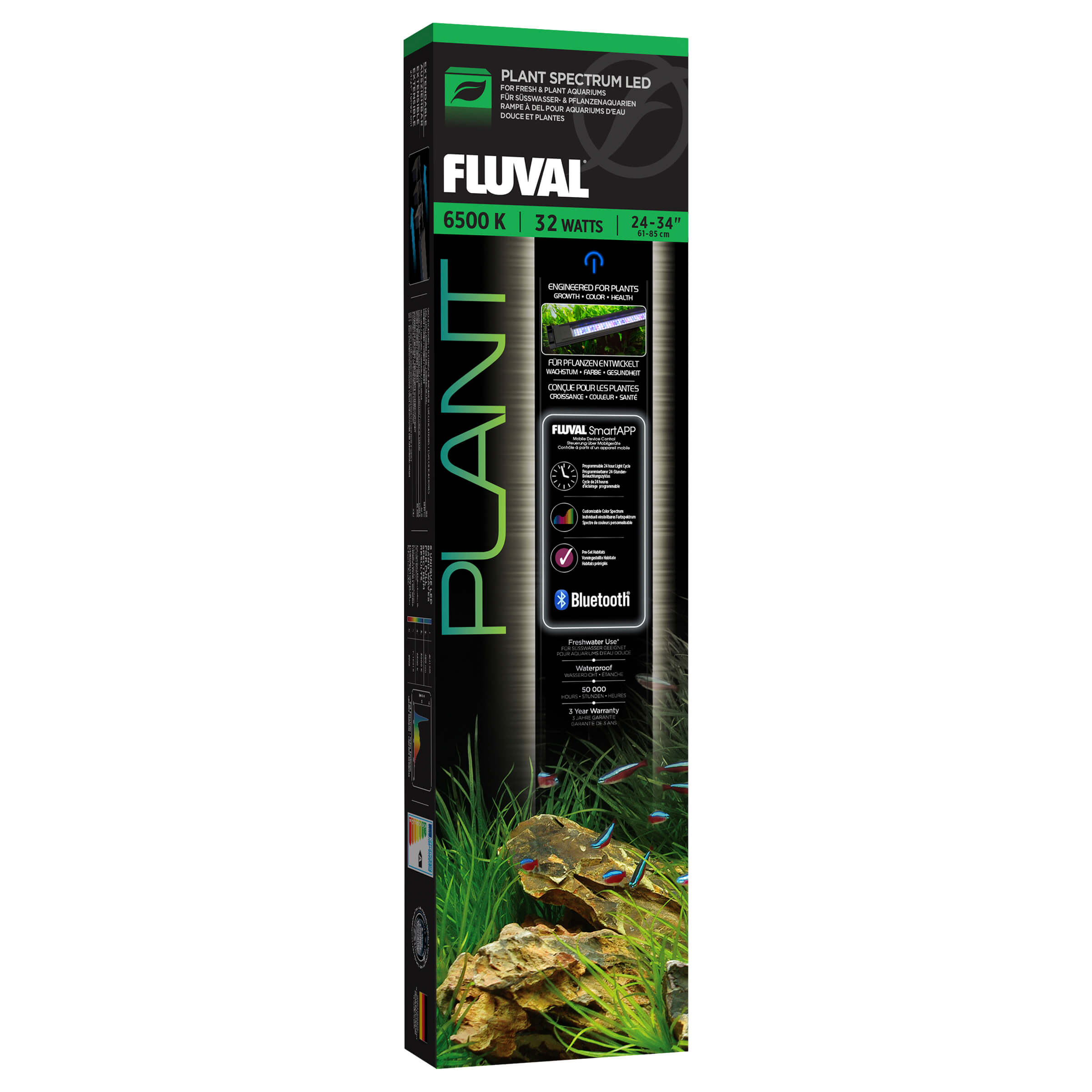 Fluval Plant 3.0 LED Beleuchtungssystem für Pflanzenaquarien 61 - 85 cm