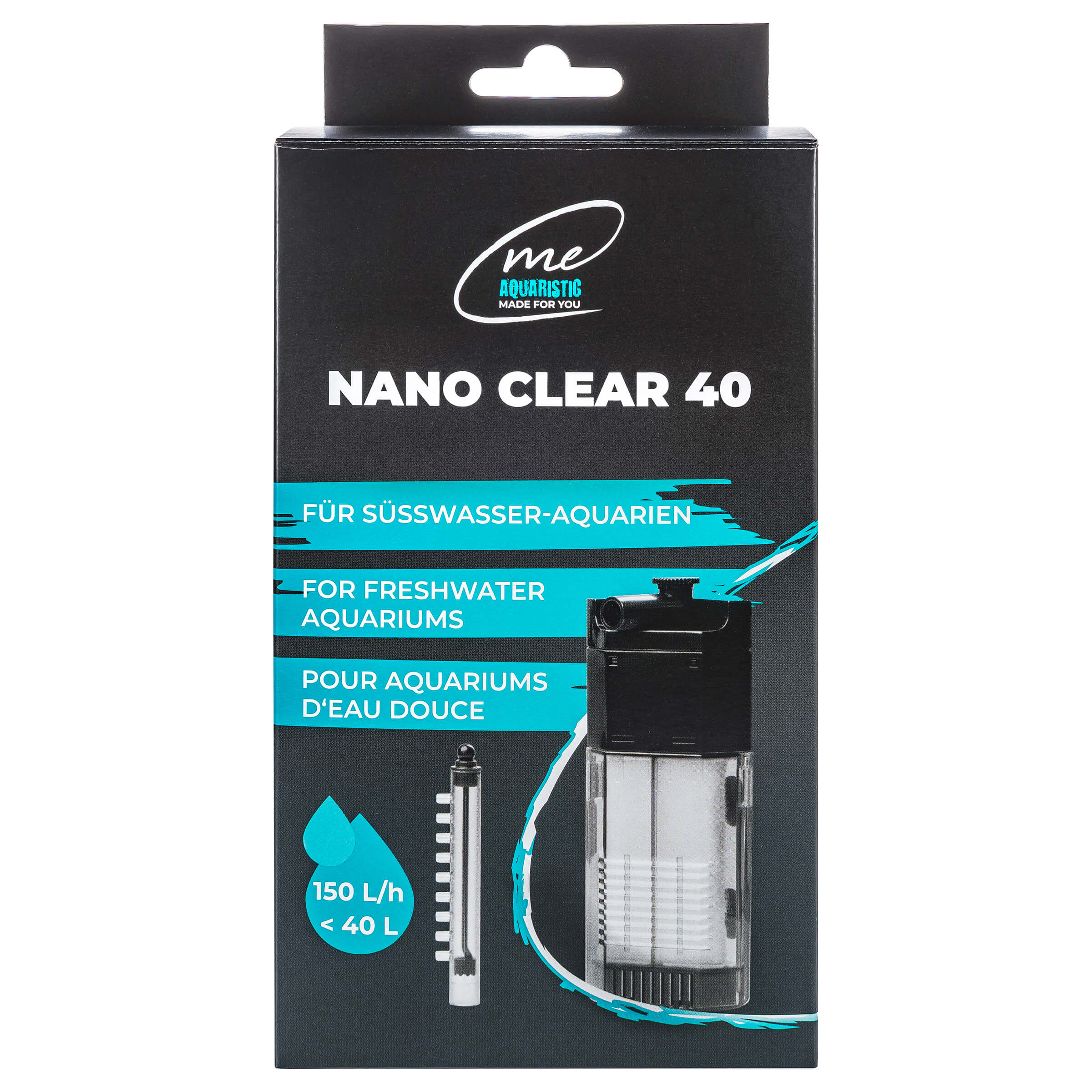 ME Aquaristic Nano Clear Eckfilter 5 cm