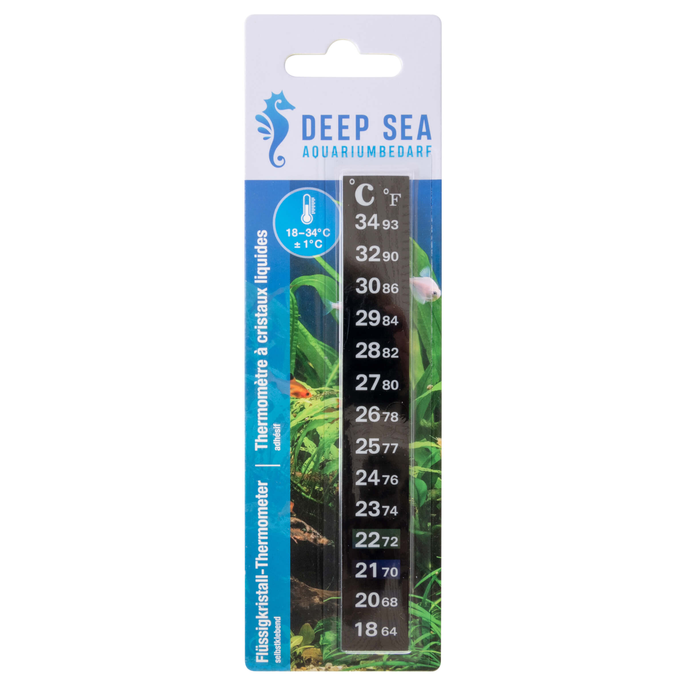 Deep Sea Flüssigkristall-Digital-Thermometerm 20 mm