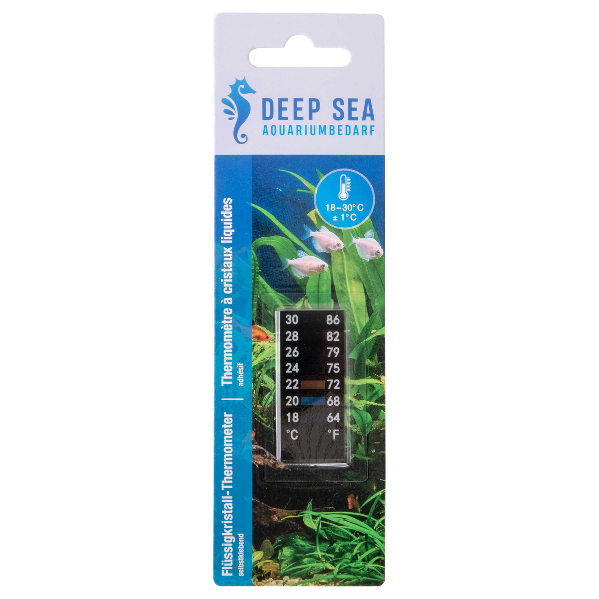Deep Sea Flüssigkristall-Thermometer 18 mm