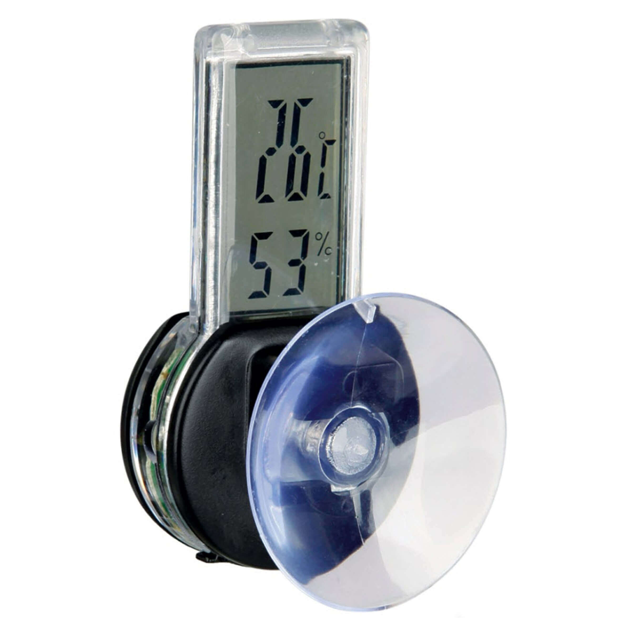 Sonomo Lot de 3 thermomètres-hygromètres, thermomètres intérieurs, thermomètres numériques pour l'intérieur, salon, chambre de bébé, bureau (Noir