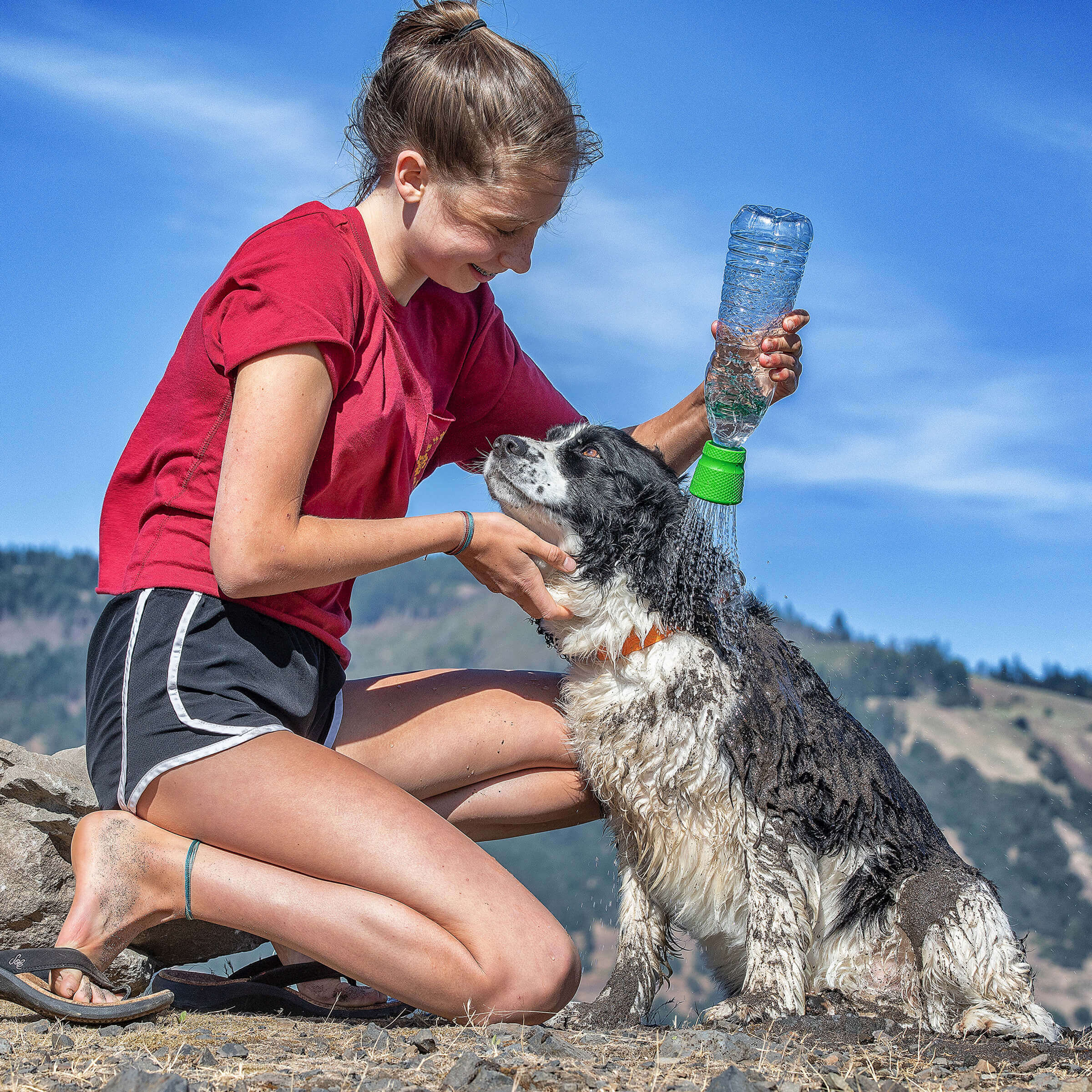 Kurgo Hundedusche MUD DOG Duschaufsatz für PET-Flaschen 0.052 kg