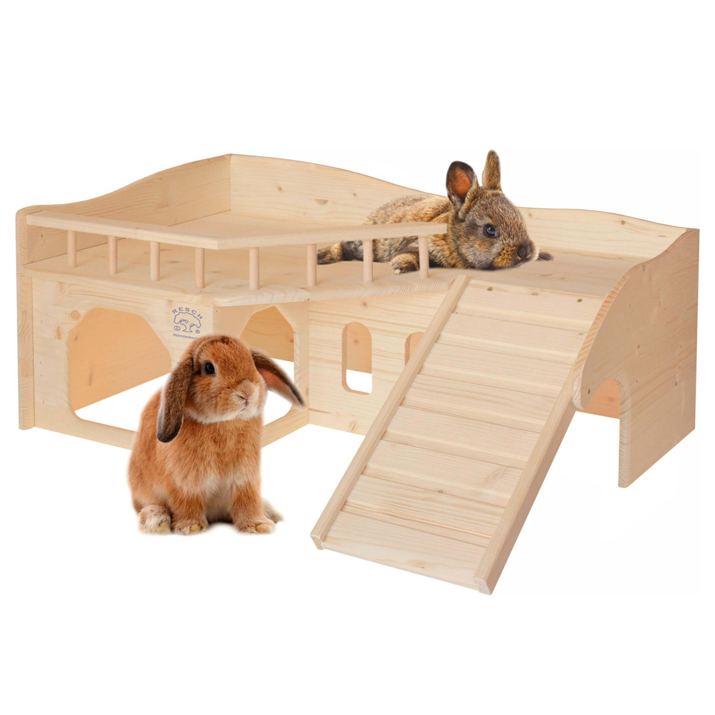 Resch Kaninchenschloss ohne Turm 65 cm
