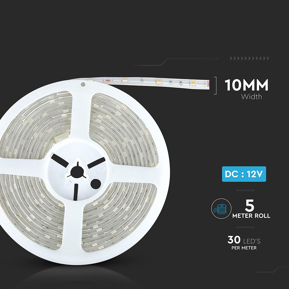 LED Strip SMD5050 30 LEDs 4000K IP65 img 4