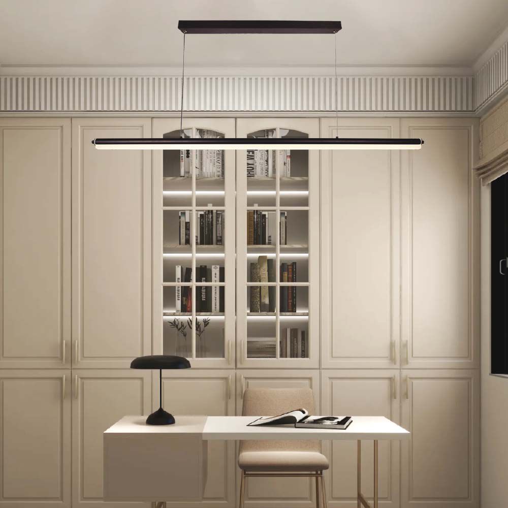  LED Lampada a sospensione di design Line Nera